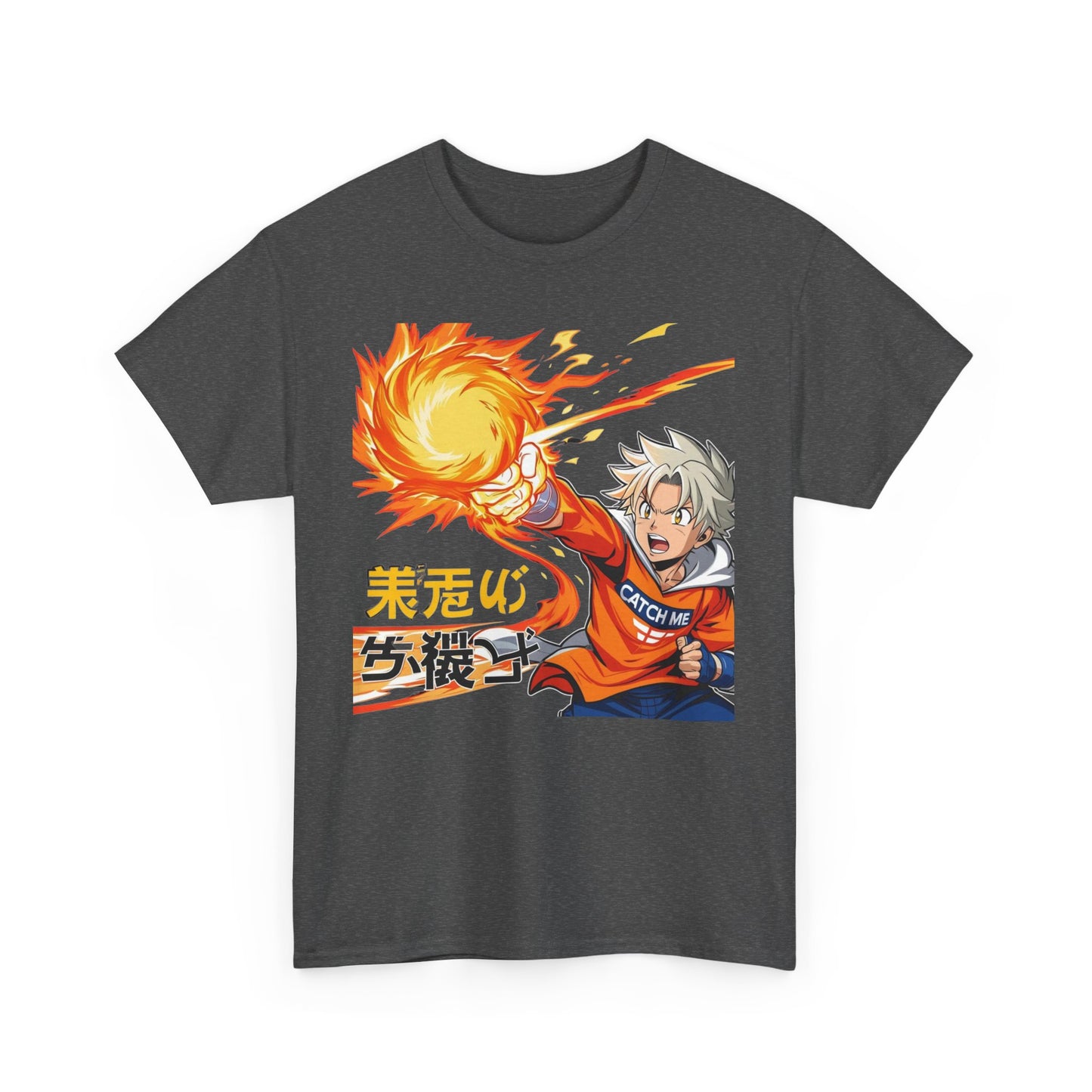 Anime-Inspired Tee - 'Power Burst' Unisex