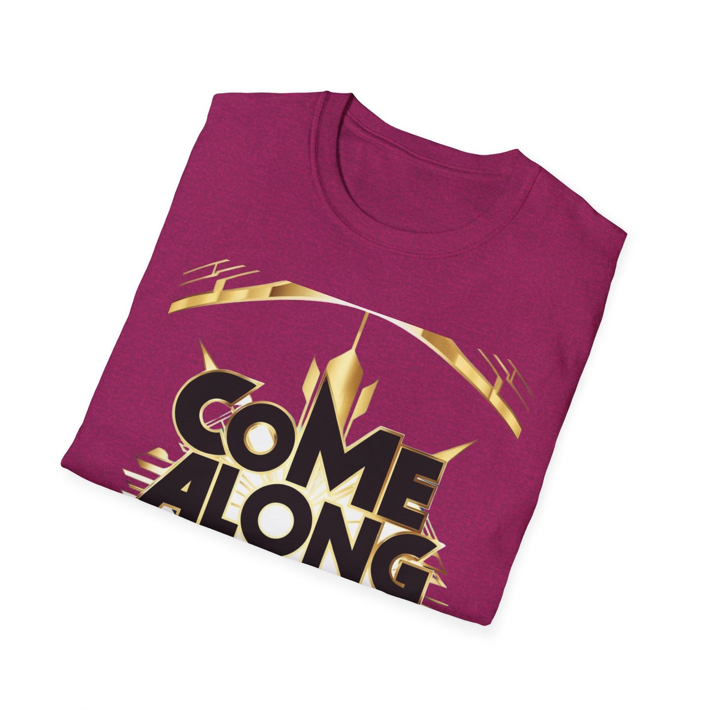 Stylish Graphic Tee - &quot;Come Along Way&quot; Design for Casual Wear