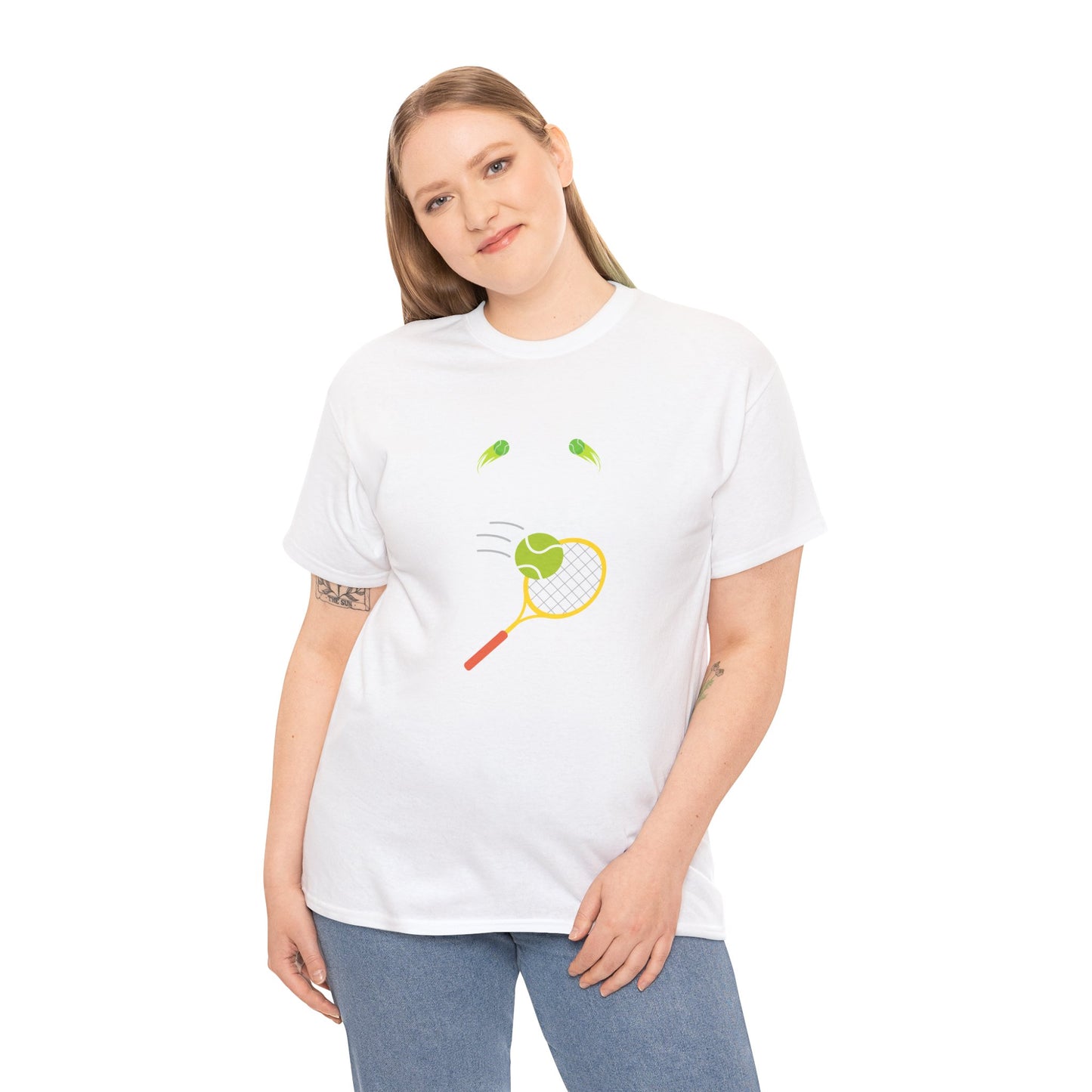 Cozy Unisex Tee in Heavy Cotton Fabric