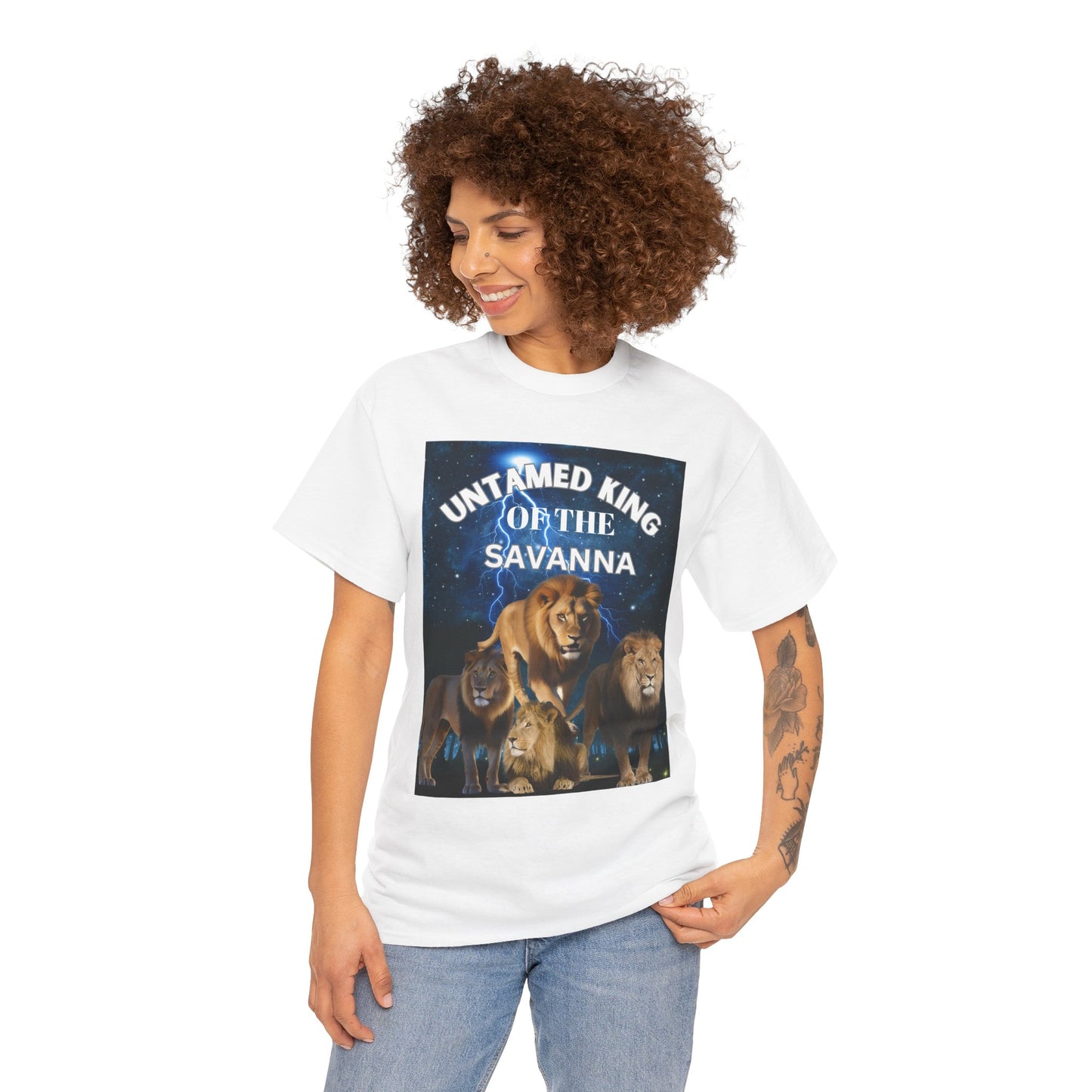Untamed King of the Savanna Graphic Tee