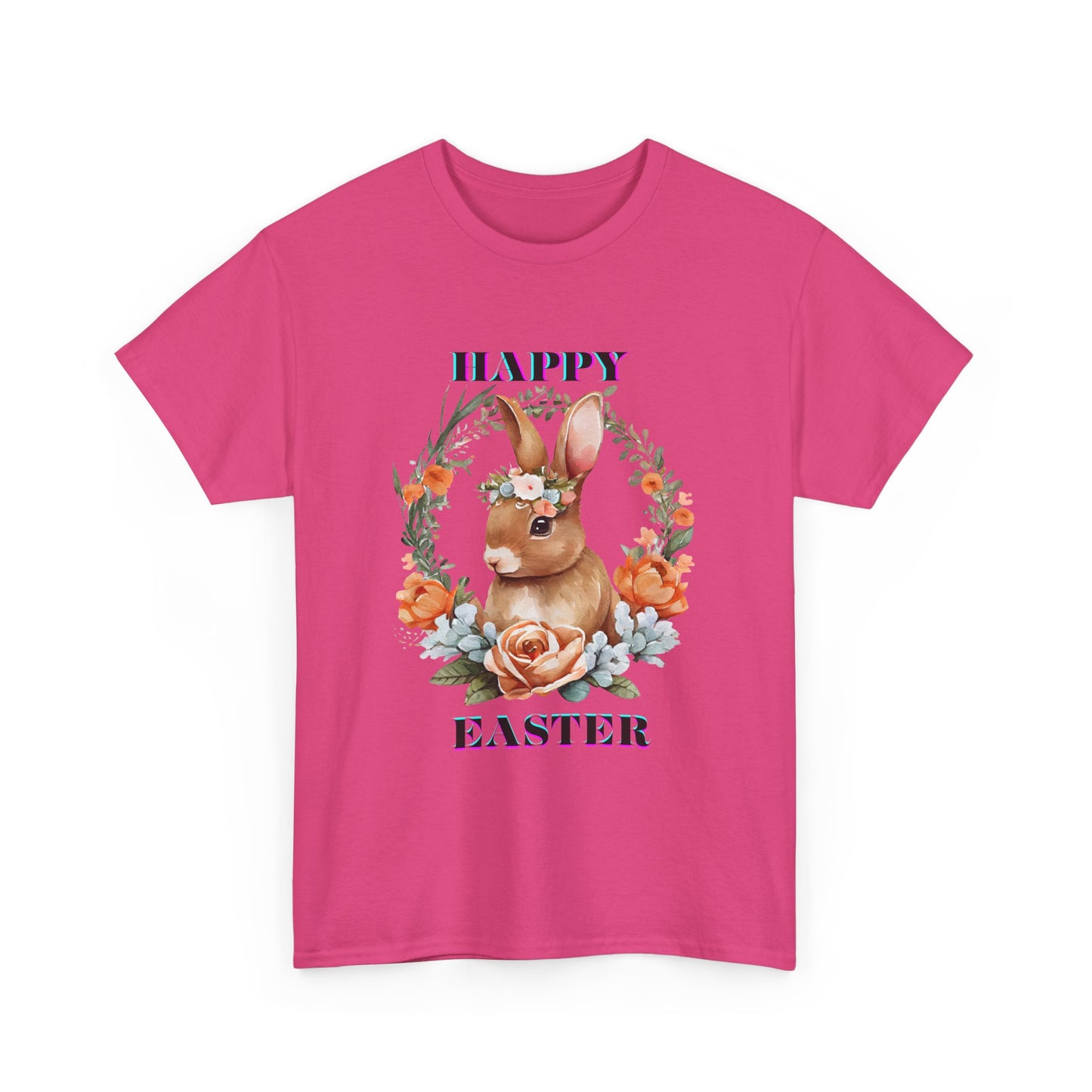 Easter Floral Bunny Unisex Tee