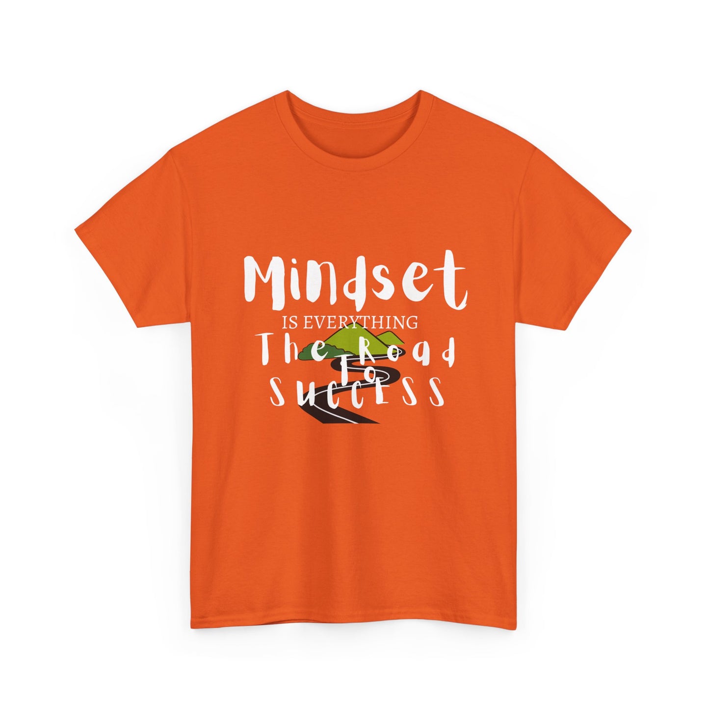 Mindset is Everything Unisex Heavy Cotton Tee - Inspirational Motivational T-Shirt