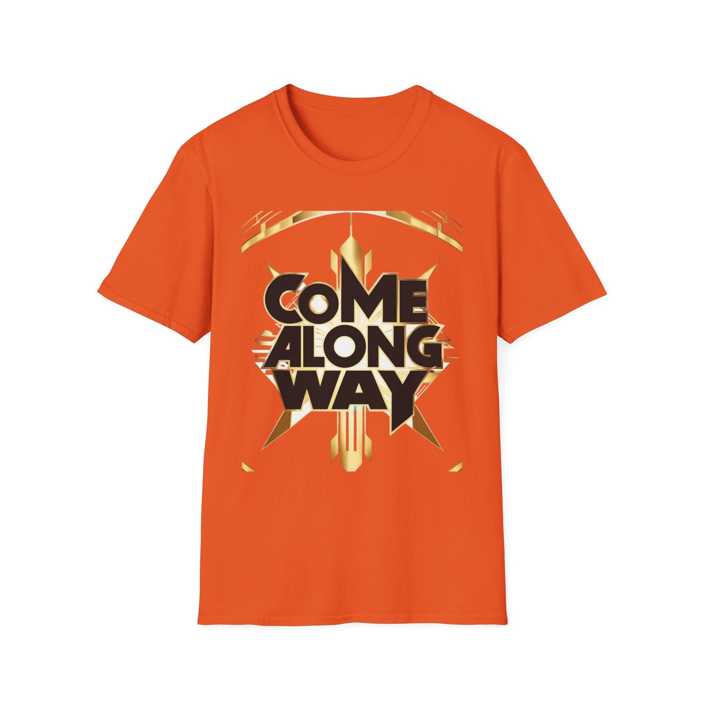 Stylish Graphic Tee - &quot;Come Along Way&quot; Design for Casual Wear