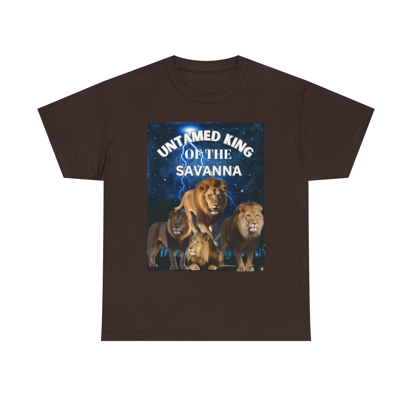 Untamed King of the Savanna Graphic Tee