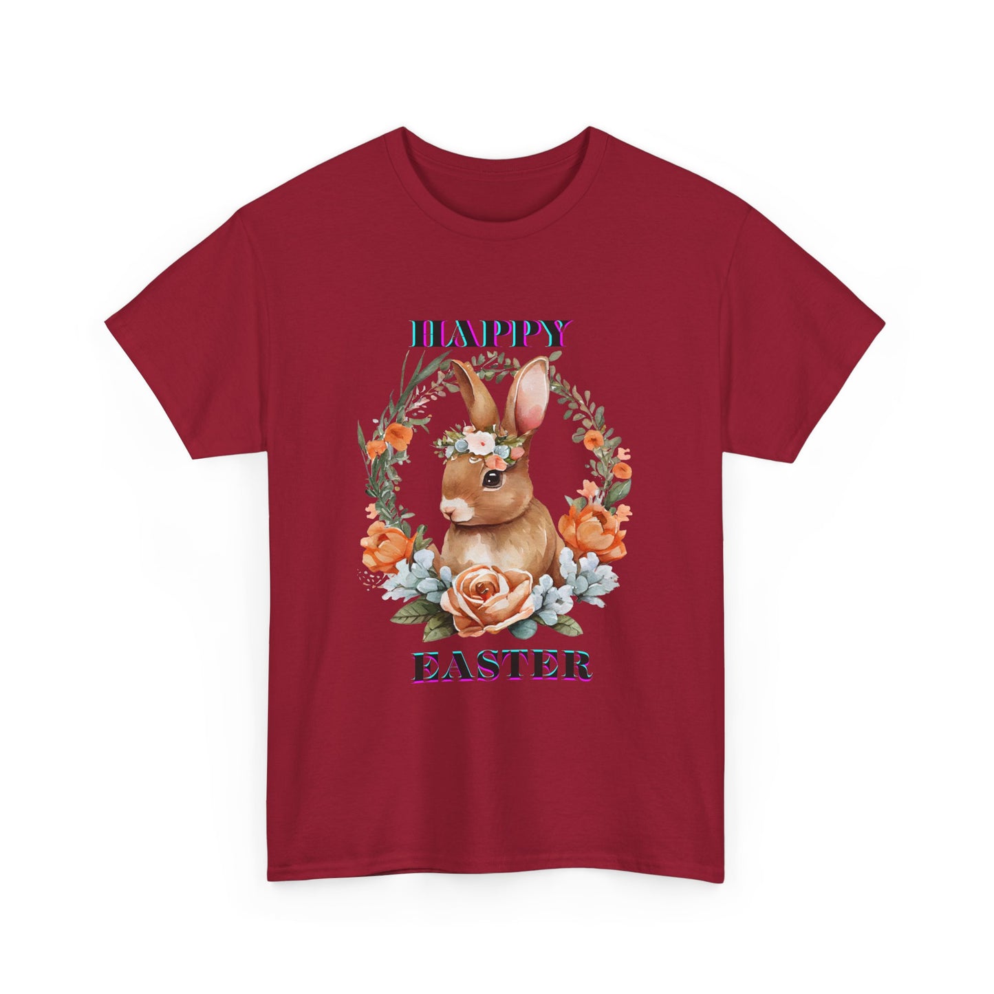 Easter Floral Bunny Unisex Tee