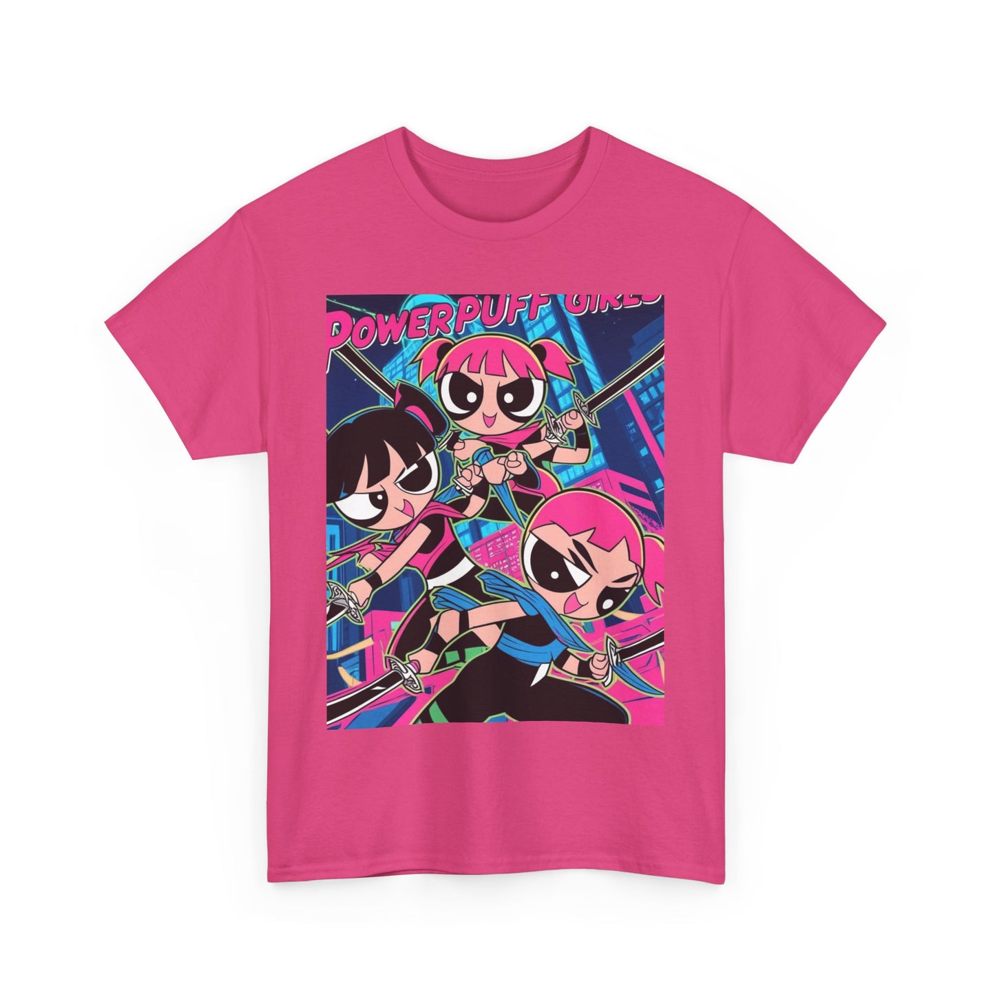 Powerpuff Girls T-Shirt - Colorful Graphic Tee for Fans