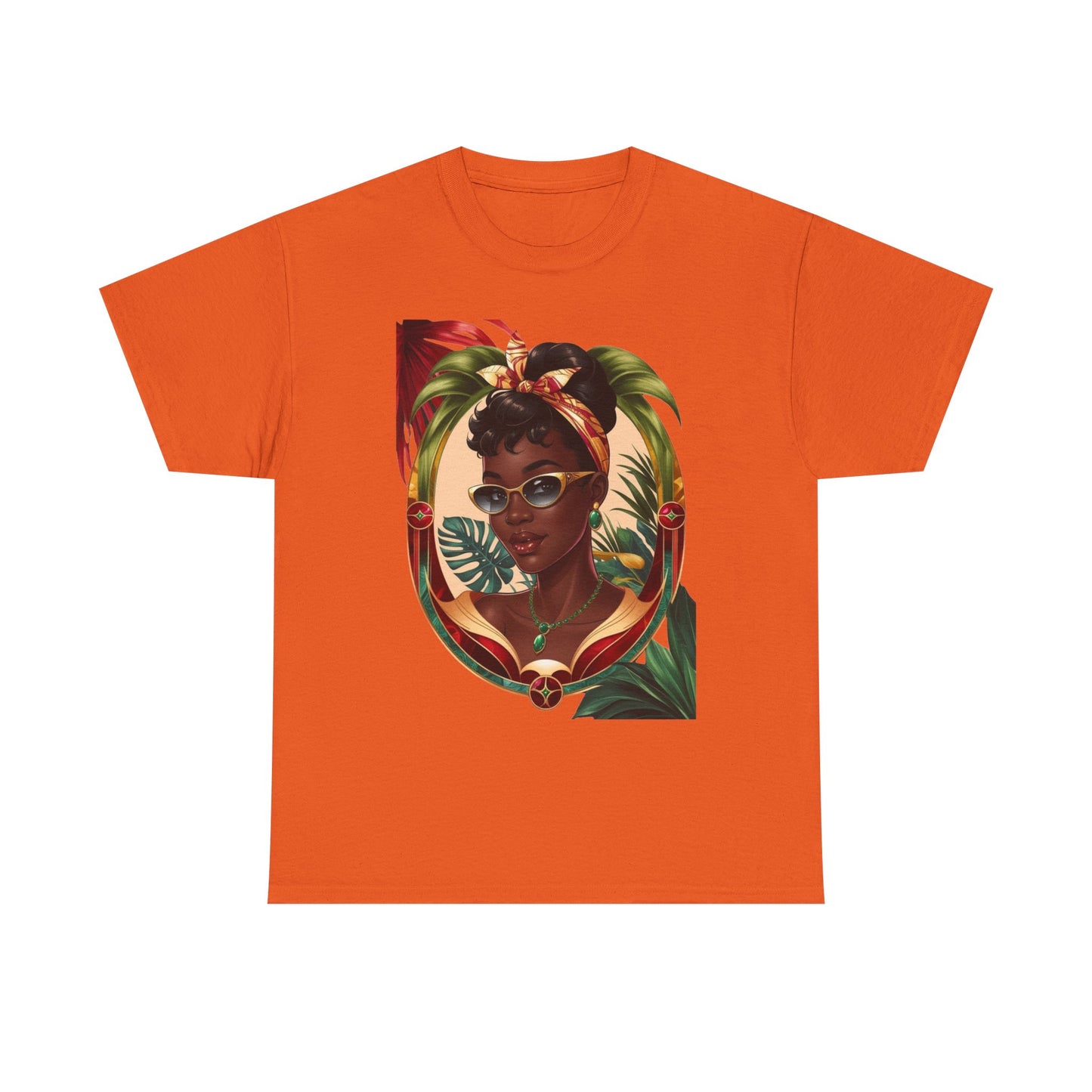 Tropical Vibes Tee - Stylish Summer Top with Chic Latina Art