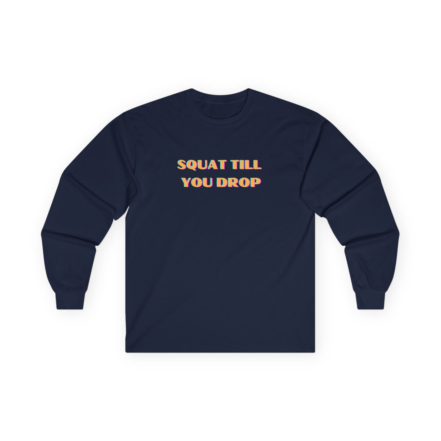 Fitness Motivation Long Sleeve Tee