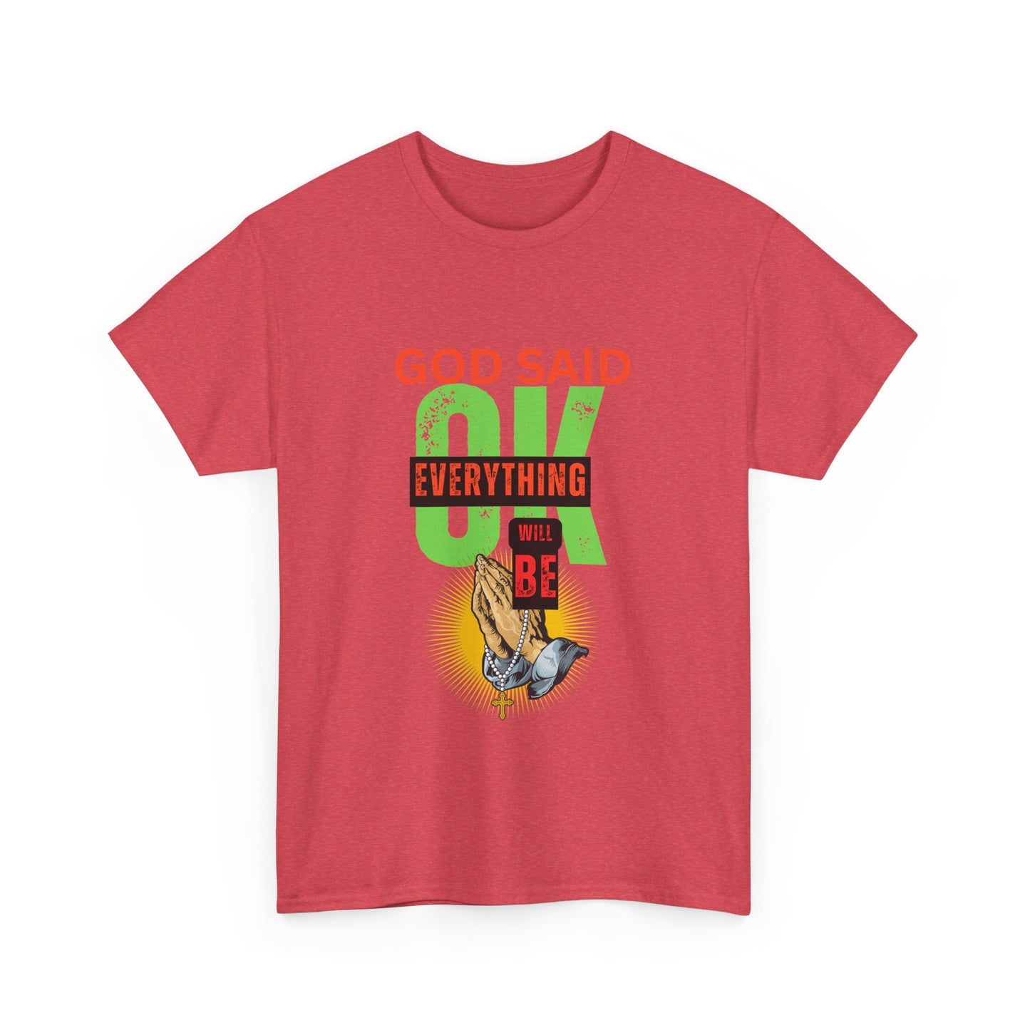 Inspirational Tee - 'God Said OK' Design