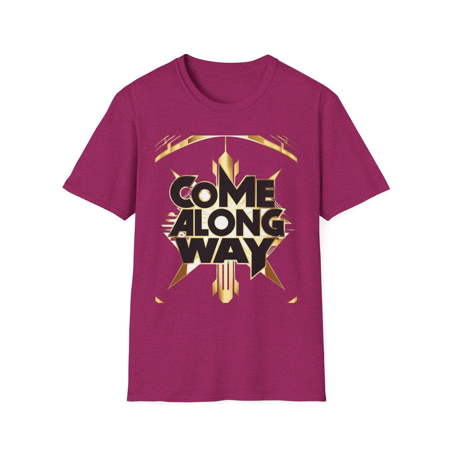 Stylish Graphic Tee - &quot;Come Along Way&quot; Design for Casual Wear