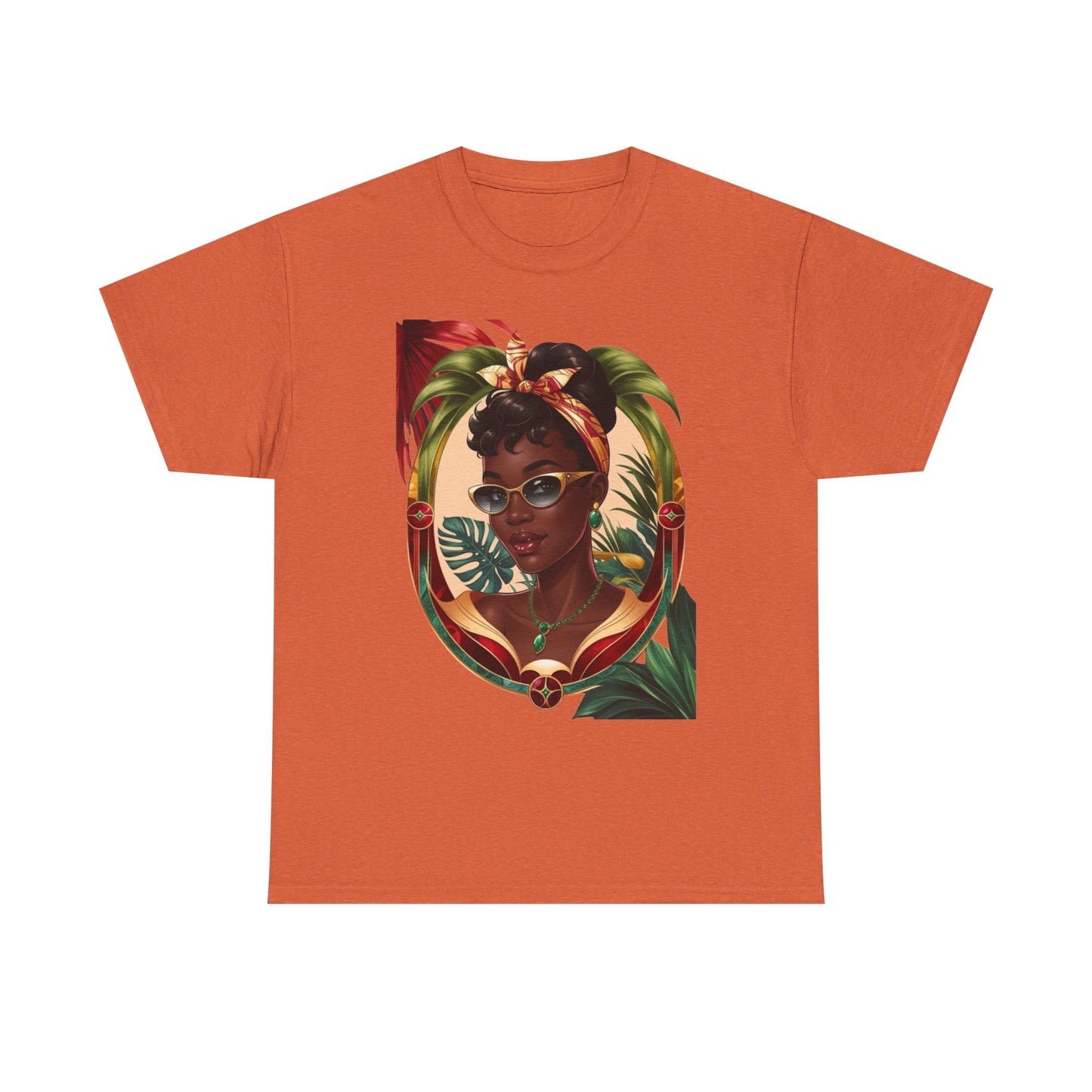 Tropical Vibes Tee - Stylish Summer Top with Chic Latina Art