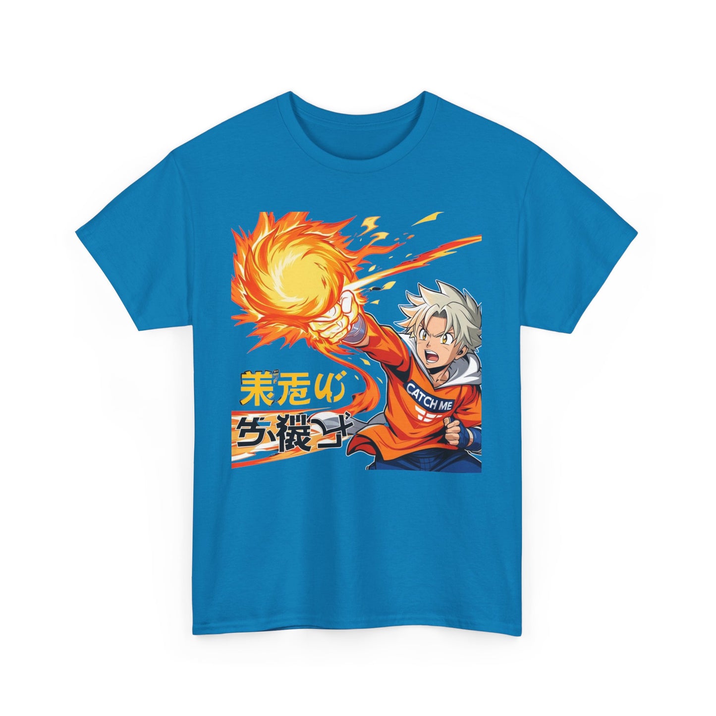 Anime-Inspired Tee - 'Power Burst' Unisex