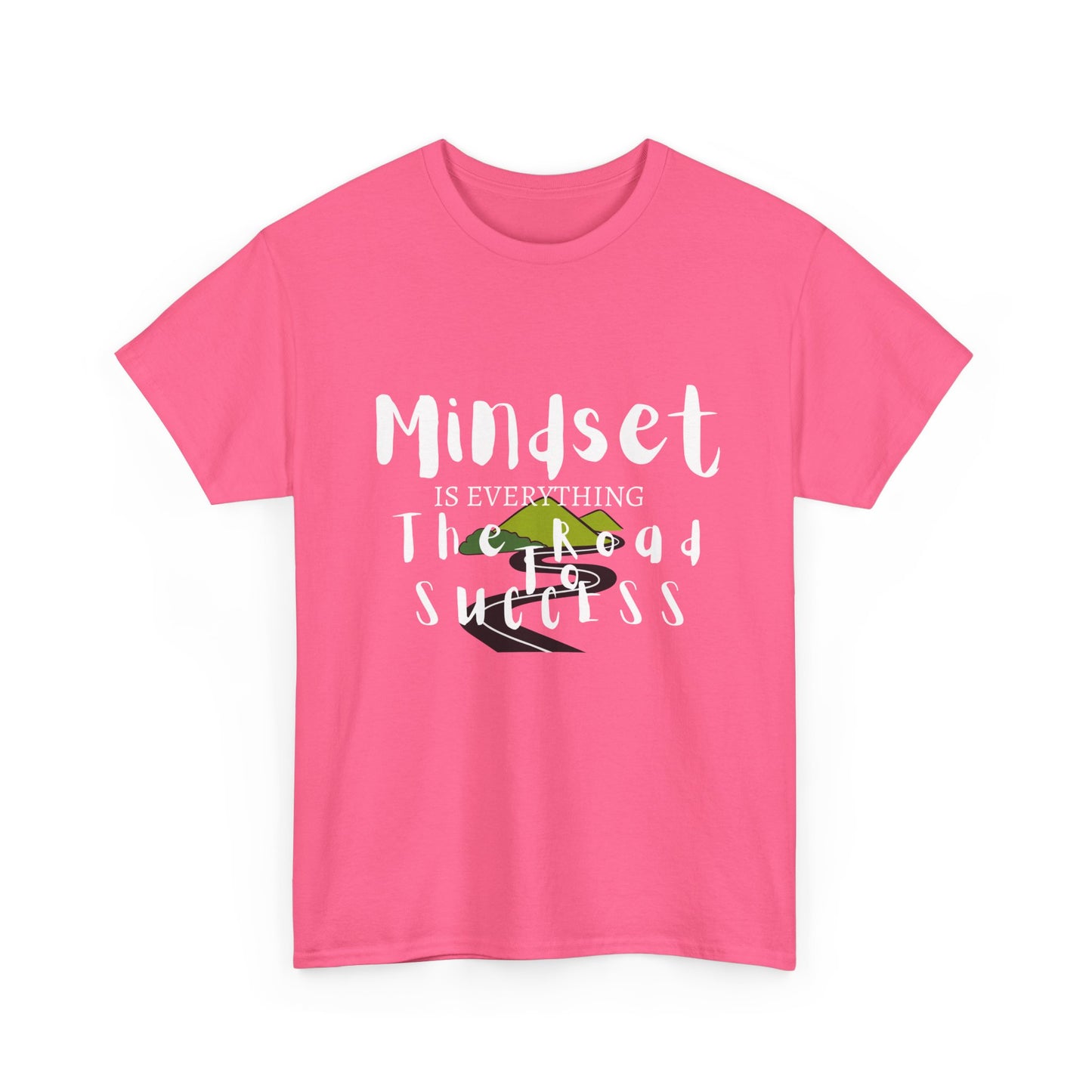 Mindset is Everything Unisex Heavy Cotton Tee - Inspirational Motivational T-Shirt