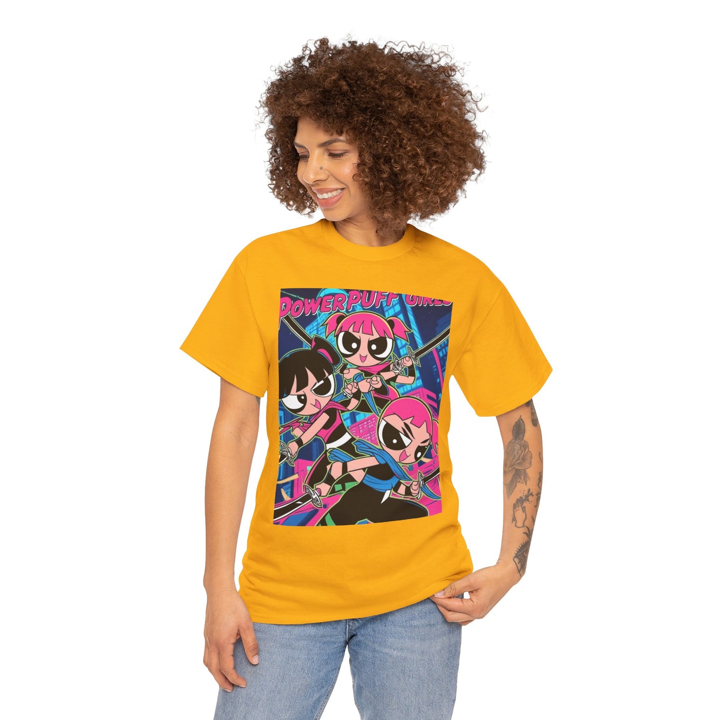 Powerpuff Girls T-Shirt - Colorful Graphic Tee for Fans