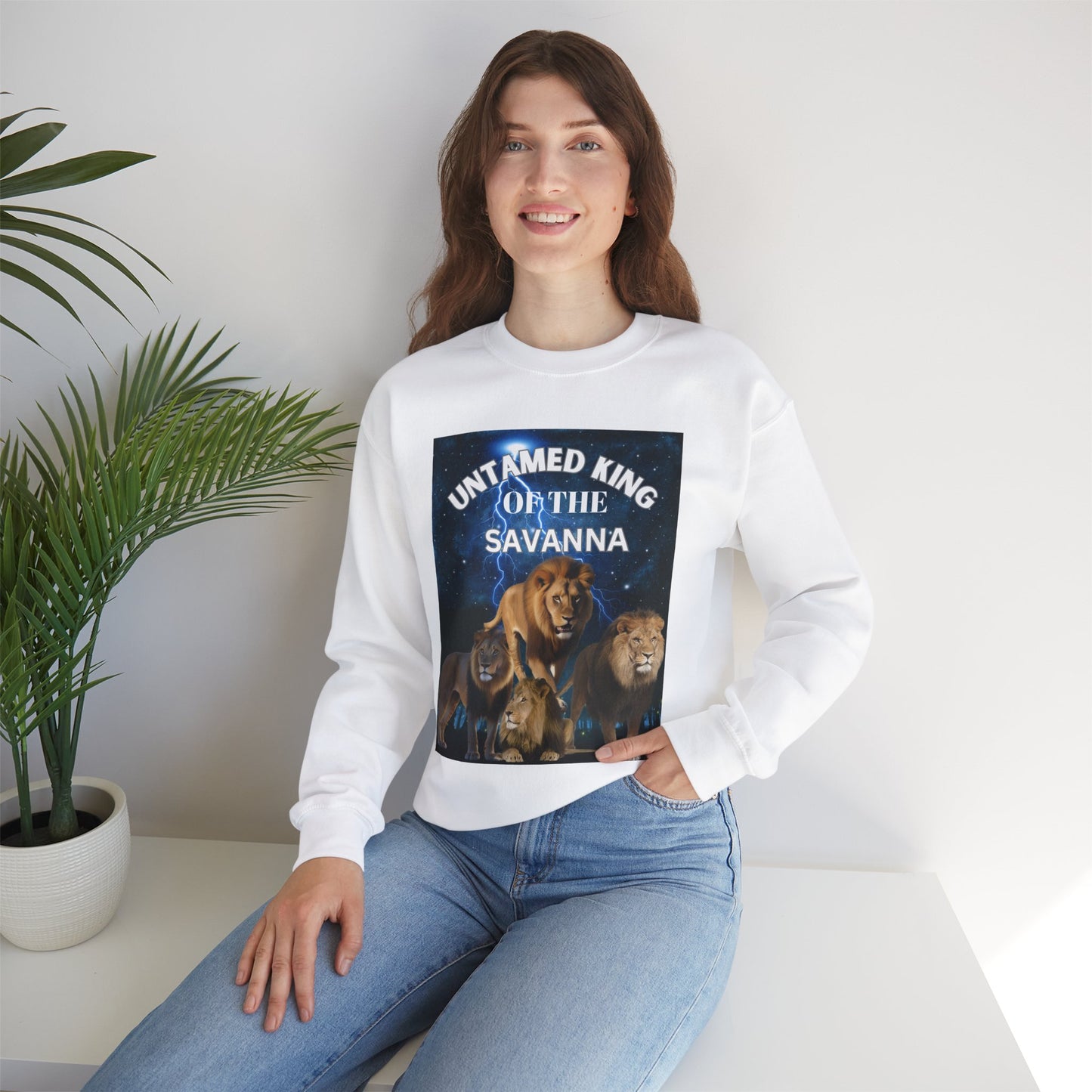 Untamed King of the Savanna Sweatshirt