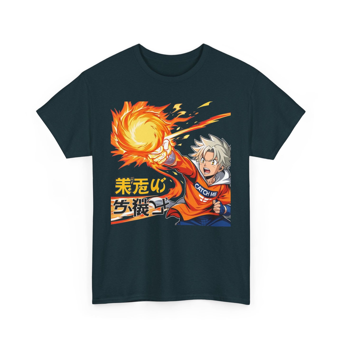 Anime-Inspired Tee - 'Power Burst' Unisex