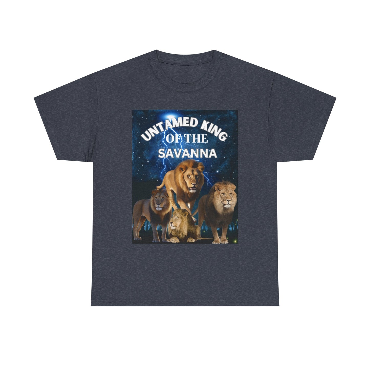 Untamed King of the Savanna Graphic Tee