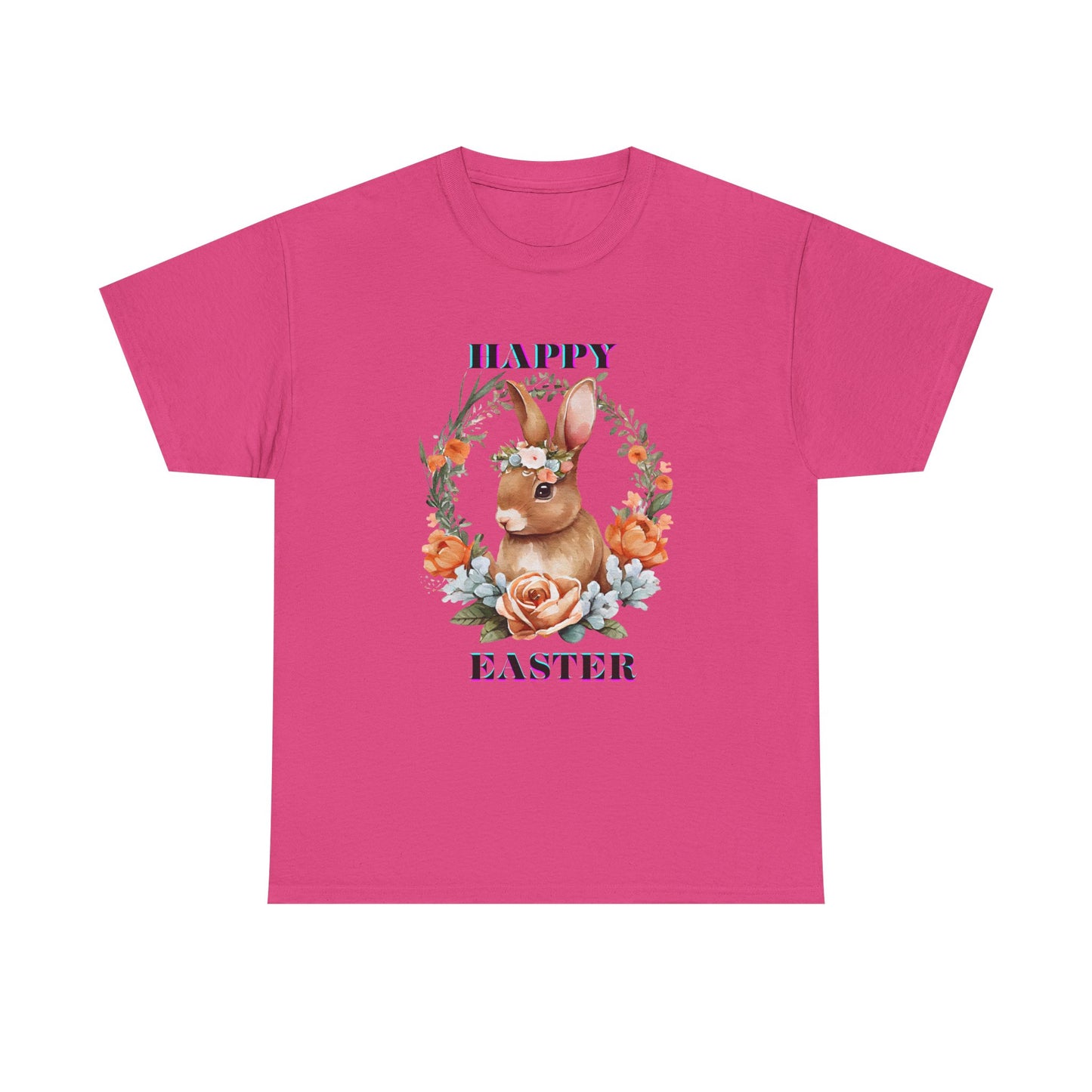 Easter Floral Bunny Unisex Tee