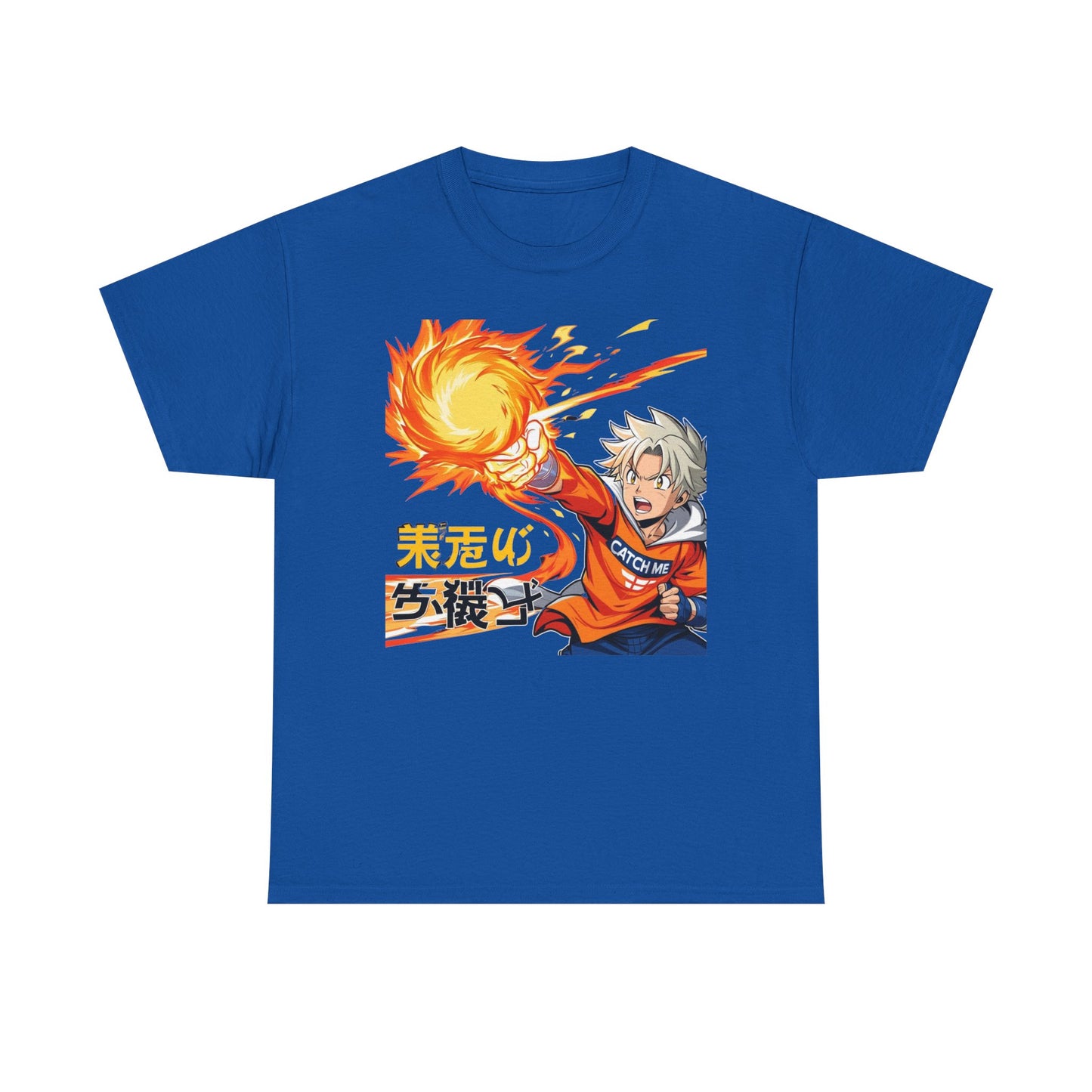 Anime-Inspired Tee - 'Power Burst' Unisex