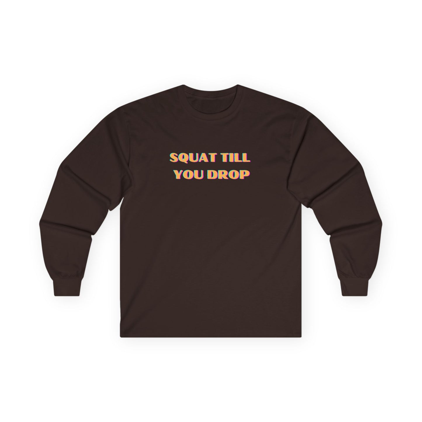 Fitness Motivation Long Sleeve Tee