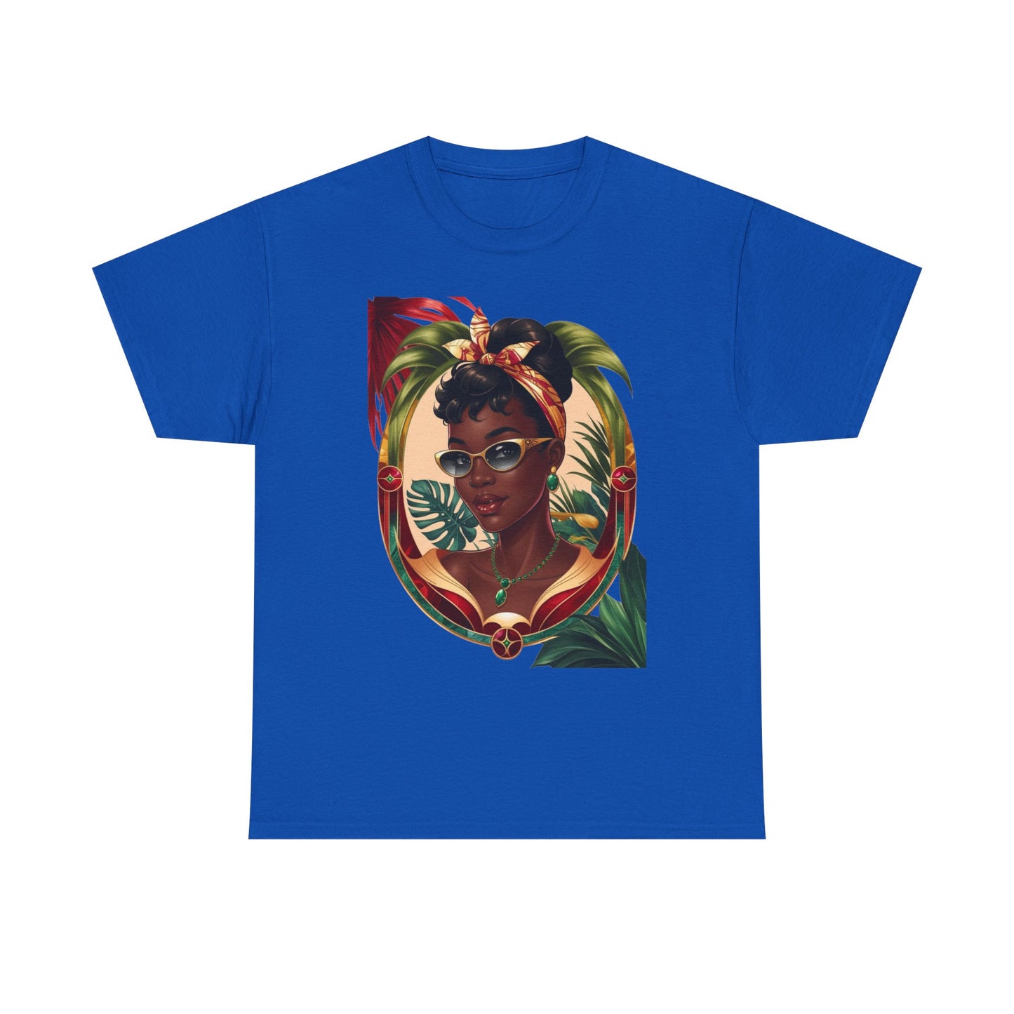 Tropical Vibes Tee - Stylish Summer Top with Chic Latina Art