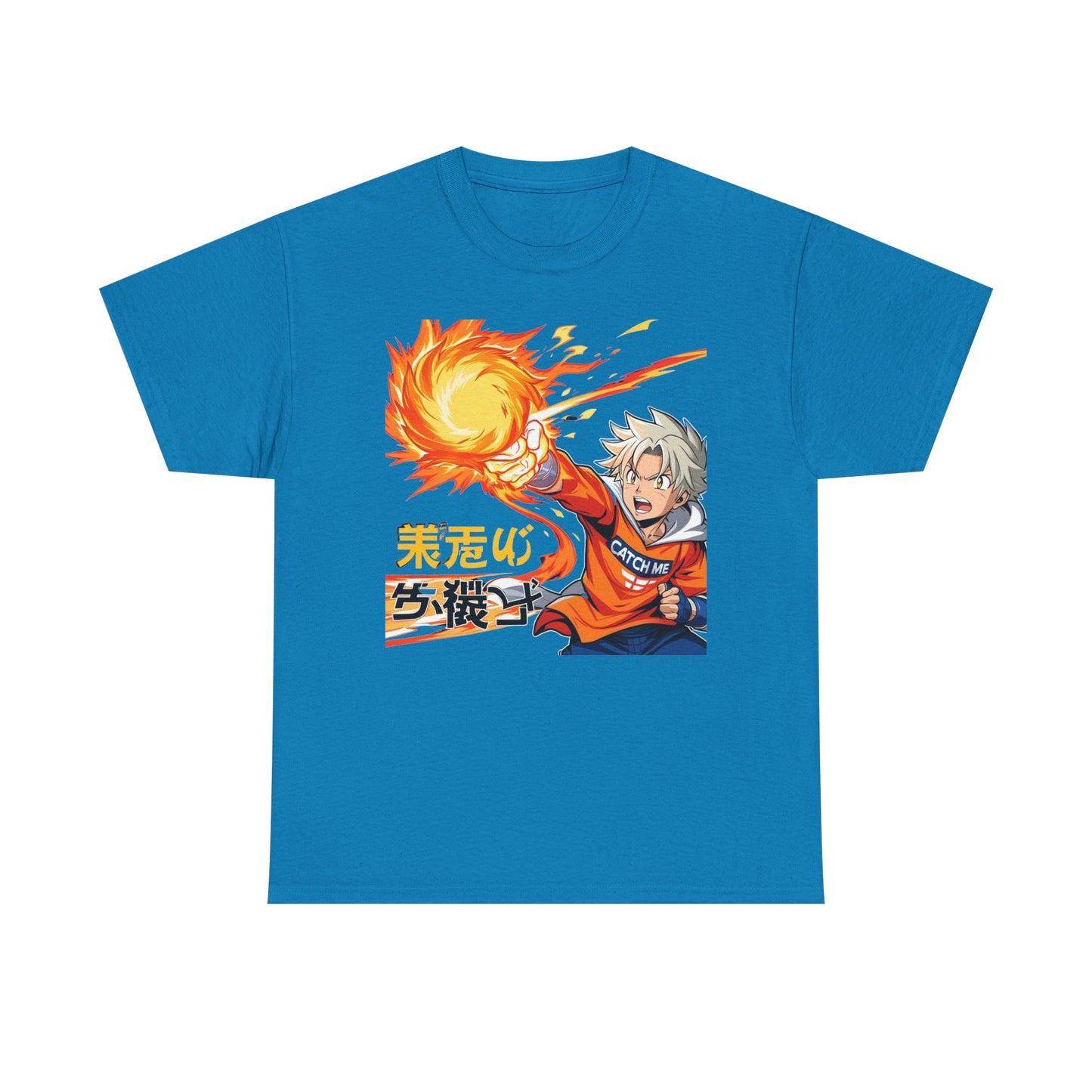 Anime-Inspired Tee - 'Power Burst' Unisex