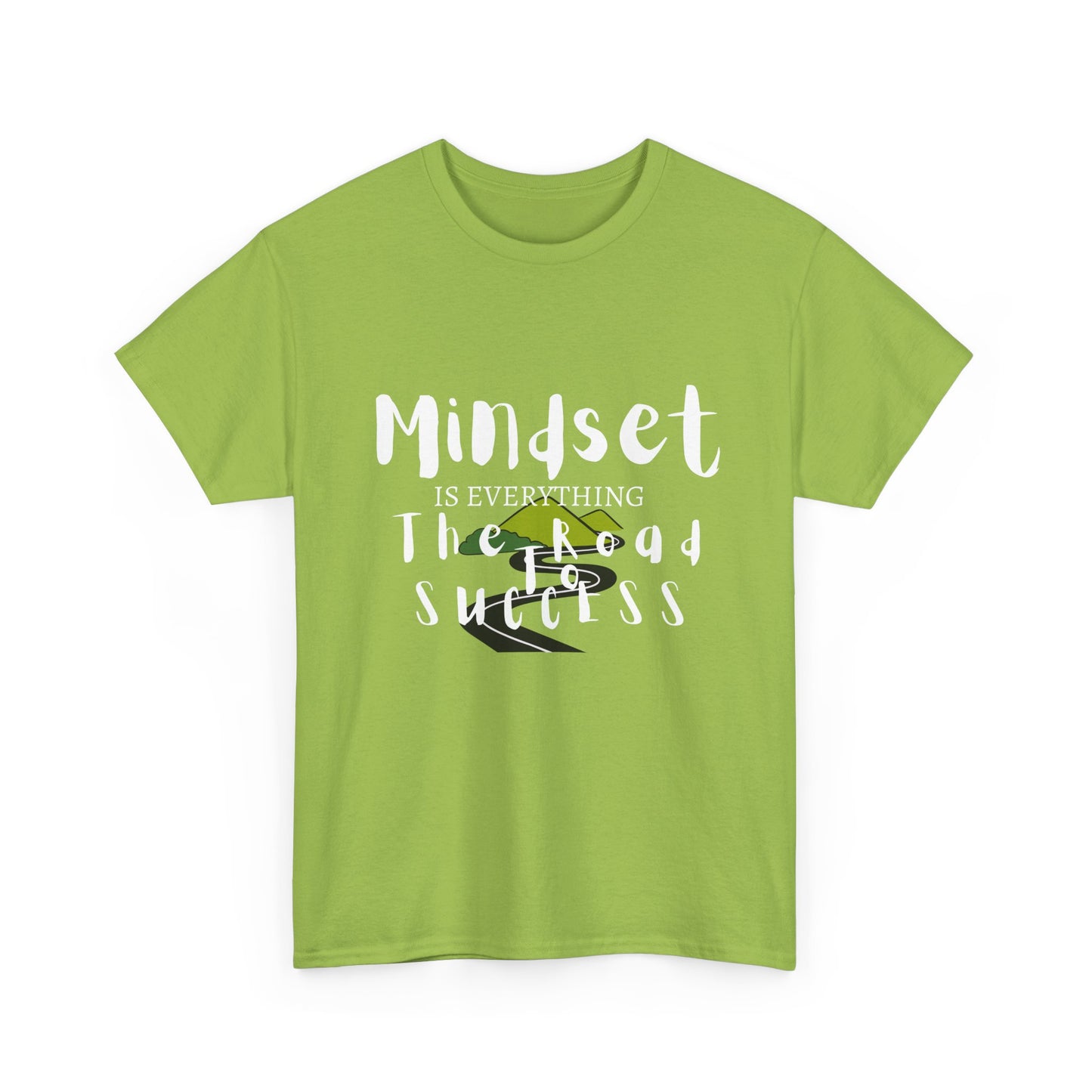 Mindset is Everything Unisex Heavy Cotton Tee - Inspirational Motivational T-Shirt