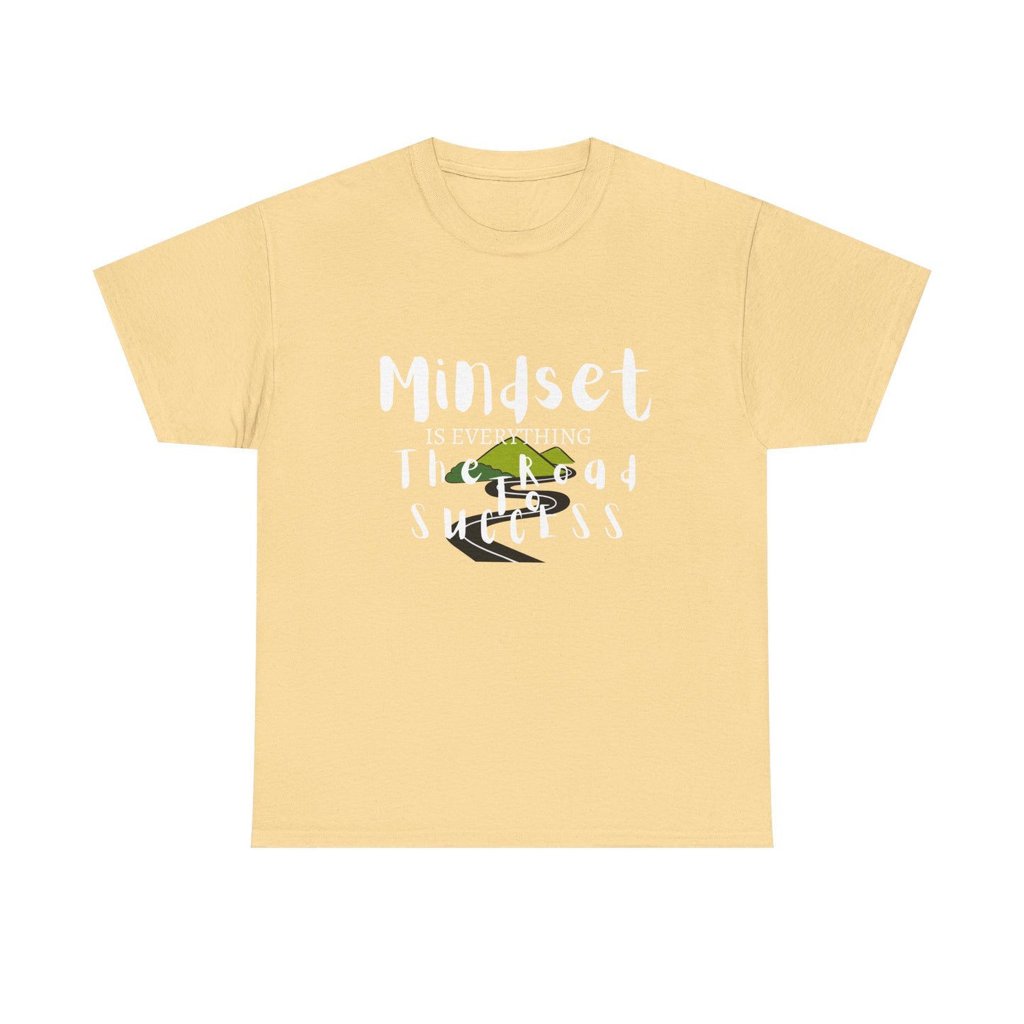 Mindset is Everything Unisex Heavy Cotton Tee - Inspirational Motivational T-Shirt