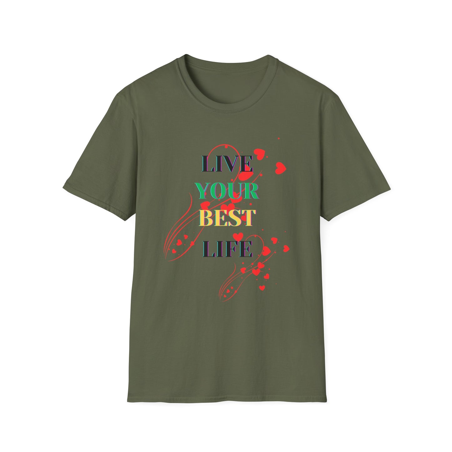 Inspirational T-Shirt - 'Live Your Best Life'