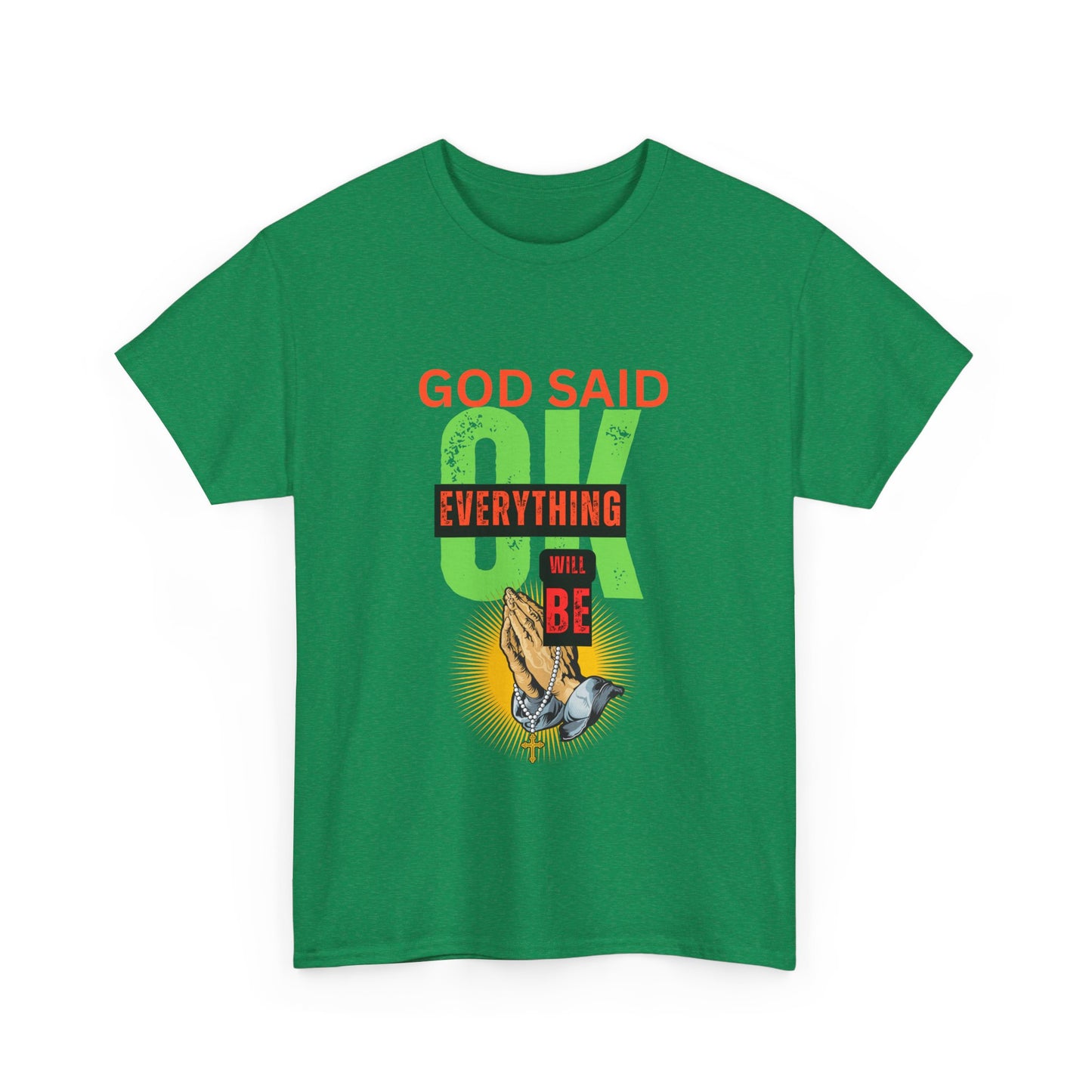Inspirational Tee - 'God Said OK' Design
