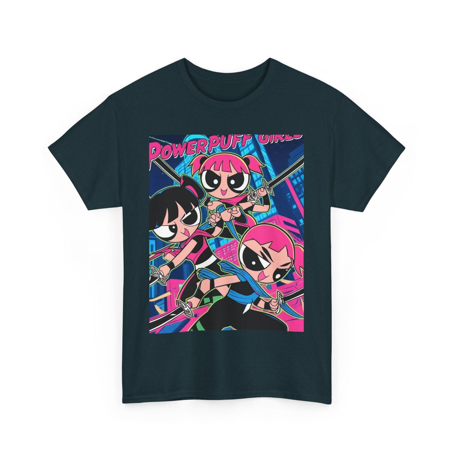 Powerpuff Girls T-Shirt - Colorful Graphic Tee for Fans