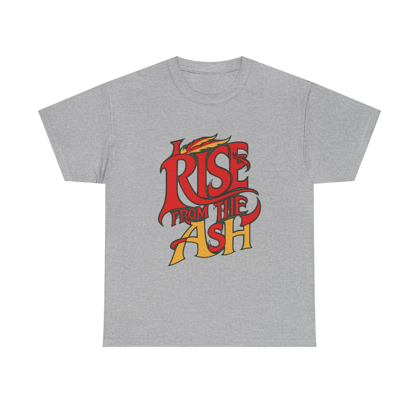 Rise From The Ash T-Shirt - Inspirational Graphic Tee for Empowerment