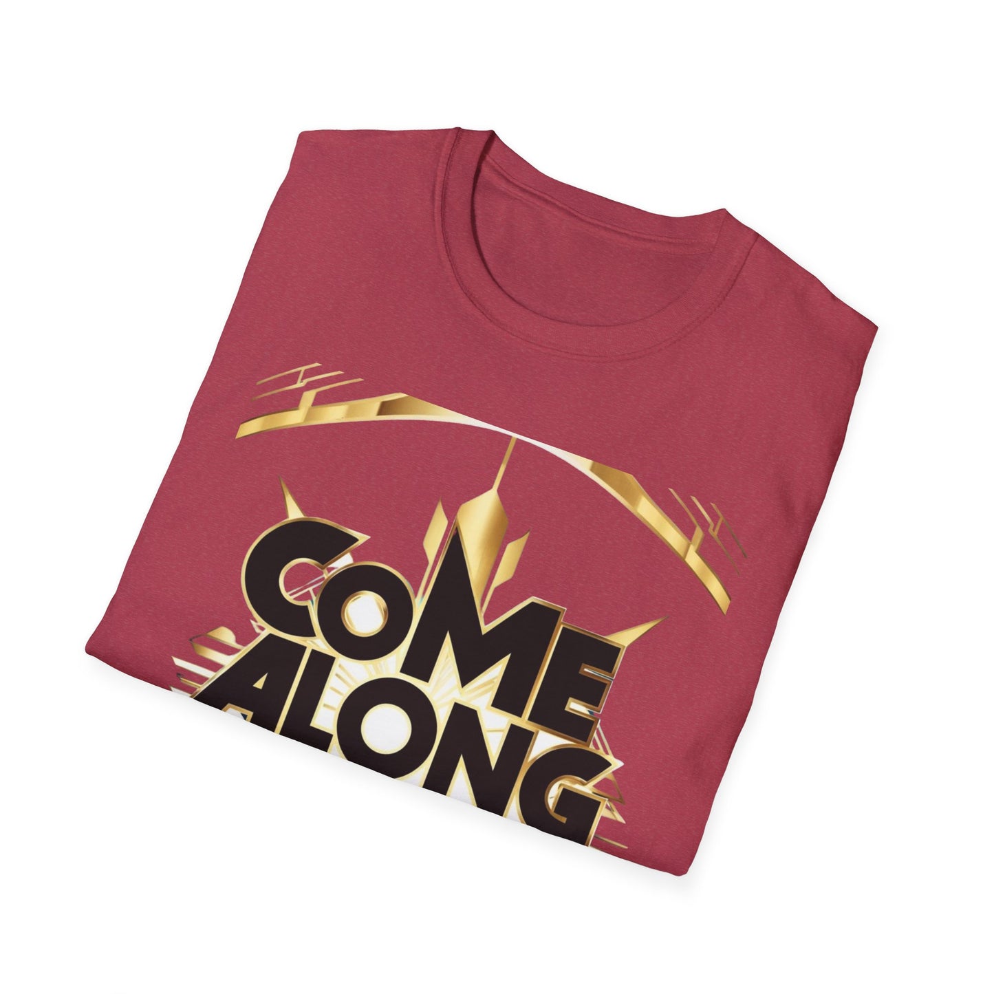 Stylish Graphic Tee - &quot;Come Along Way&quot; Design for Casual Wear