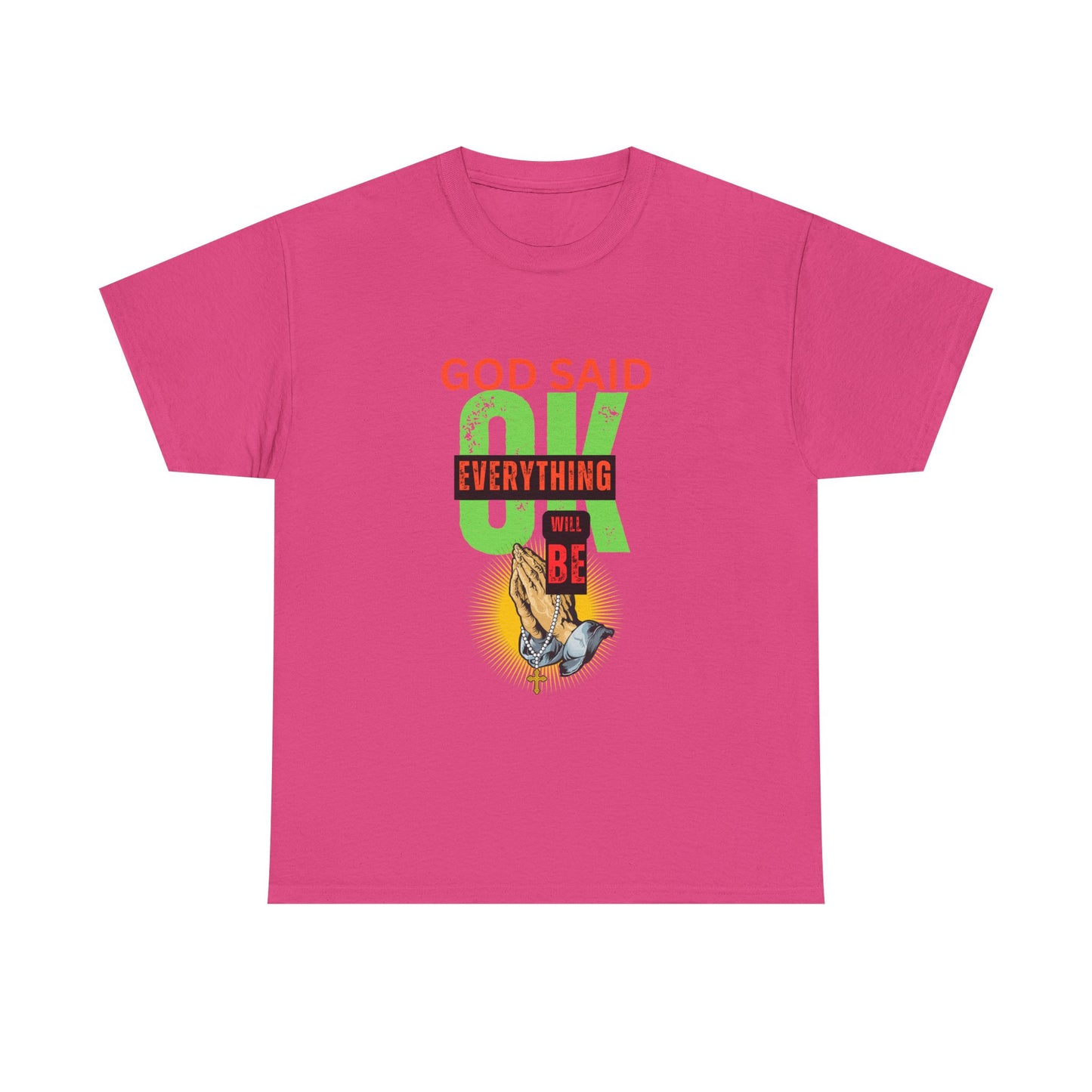 Inspirational Tee - 'God Said OK' Design