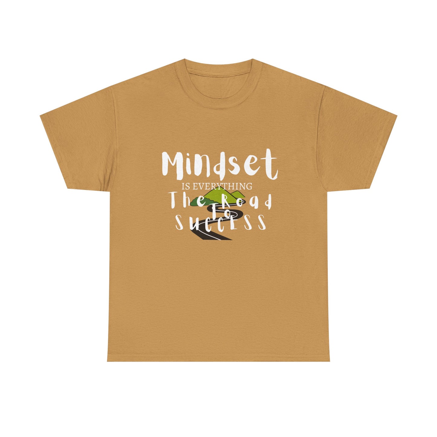 Mindset is Everything Unisex Heavy Cotton Tee - Inspirational Motivational T-Shirt