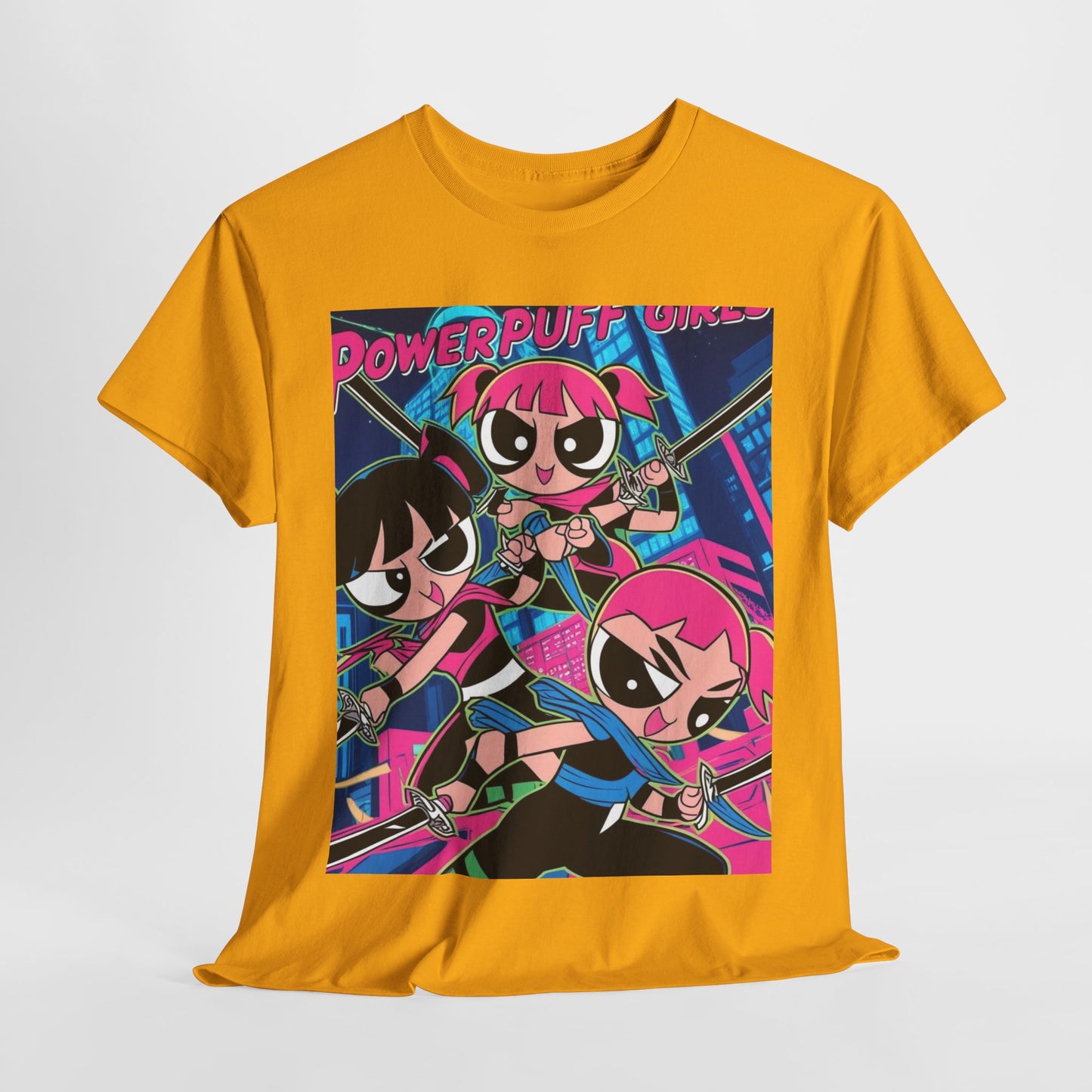 Powerpuff Girls T-Shirt - Colorful Graphic Tee for Fans