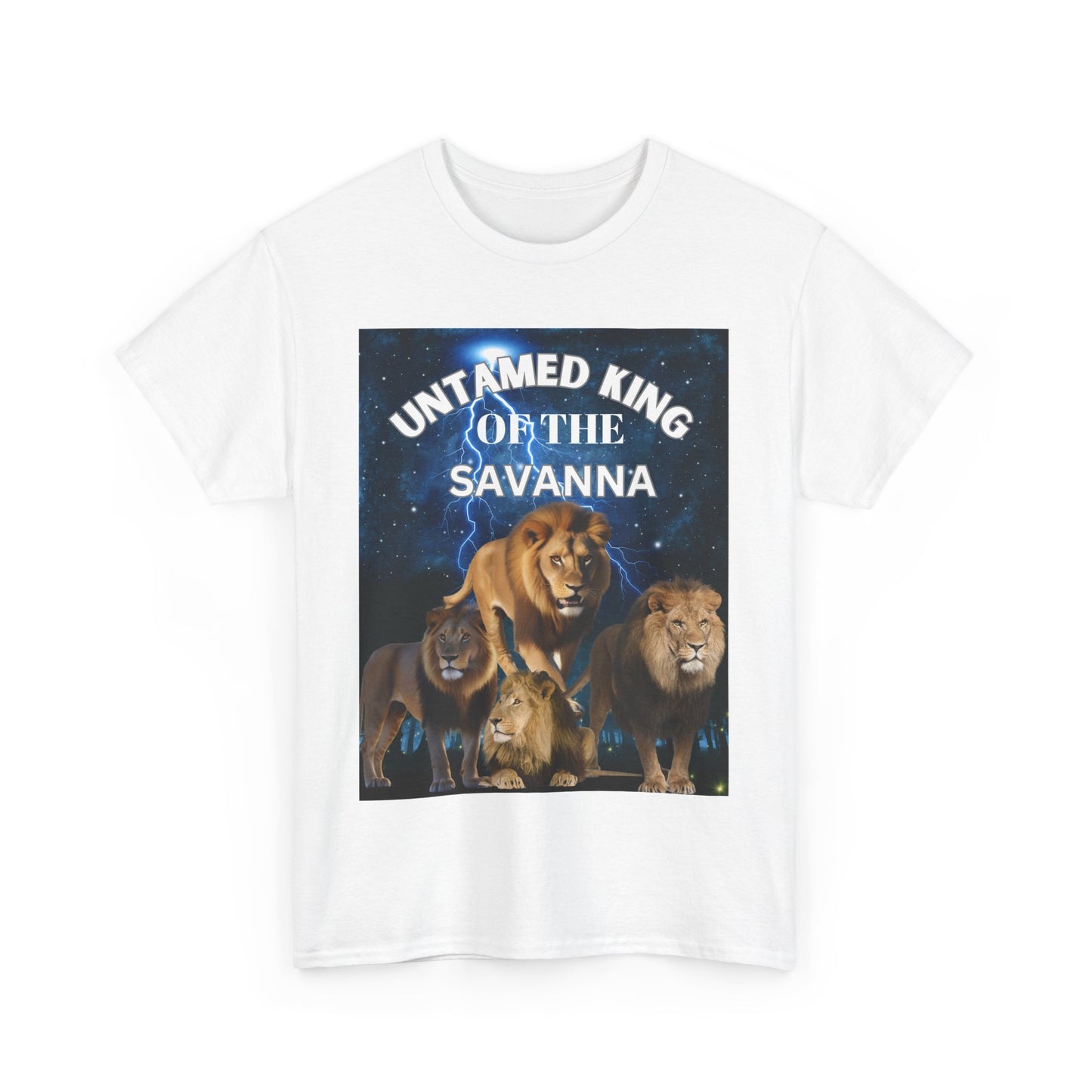 Untamed King of the Savanna Graphic Tee