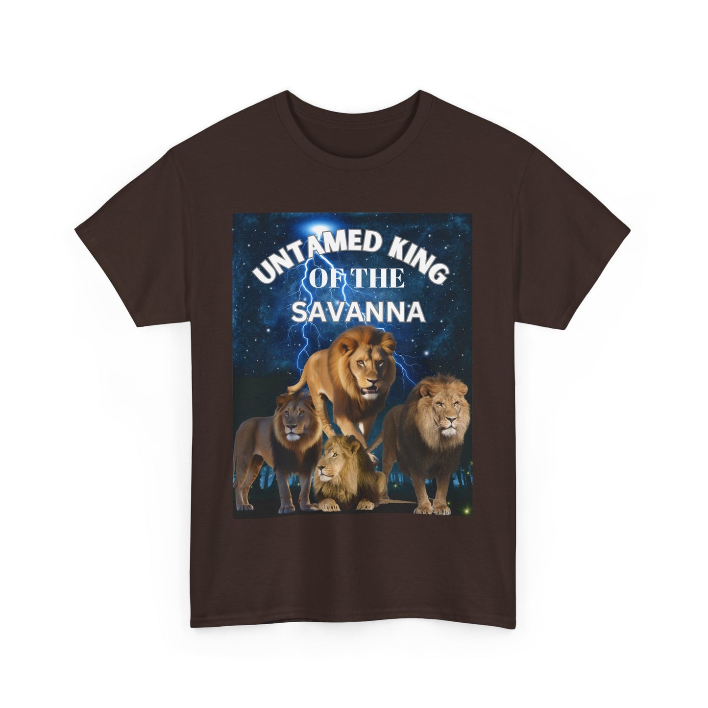 Untamed King of the Savanna Graphic Tee