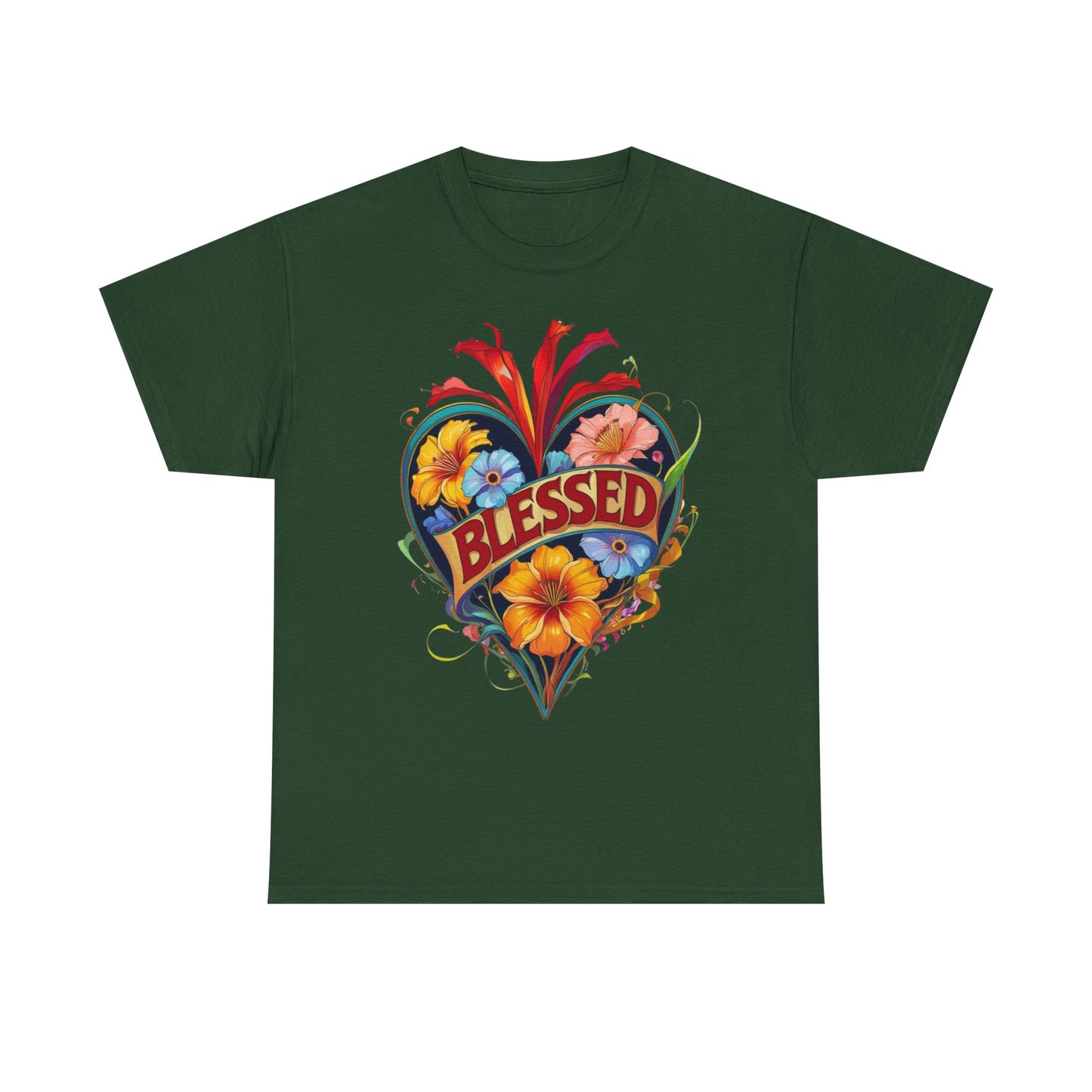 Blessed Heart Tee - Spiritual T-Shirt