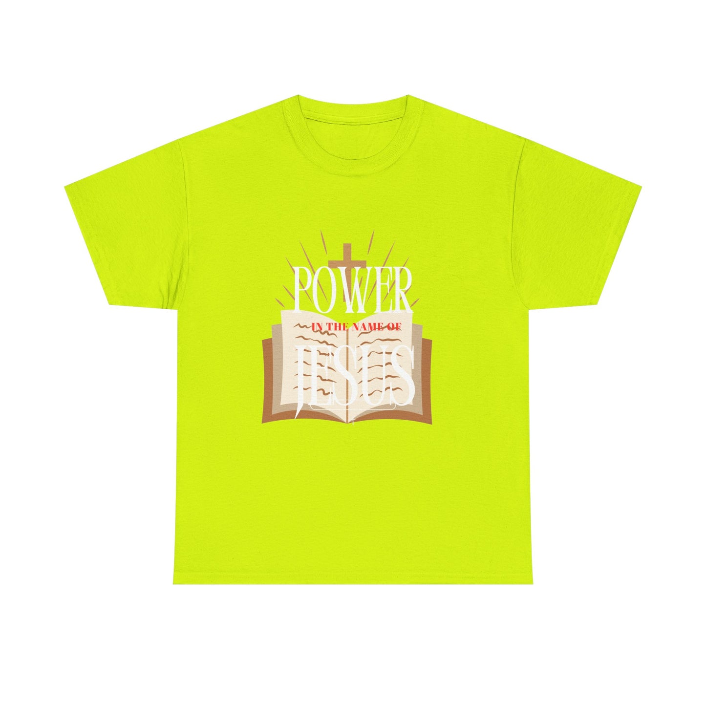 Faith-Inspired Tee - 'In The Name of Jesus' Design
