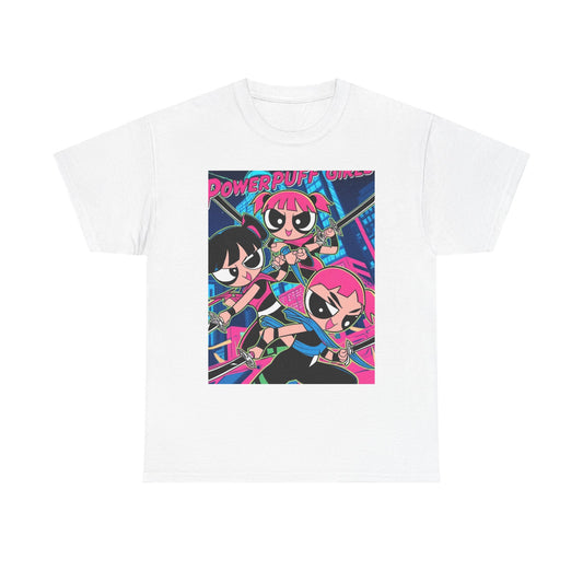 Powerpuff Girls T-Shirt - Colorful Graphic Tee for Fans