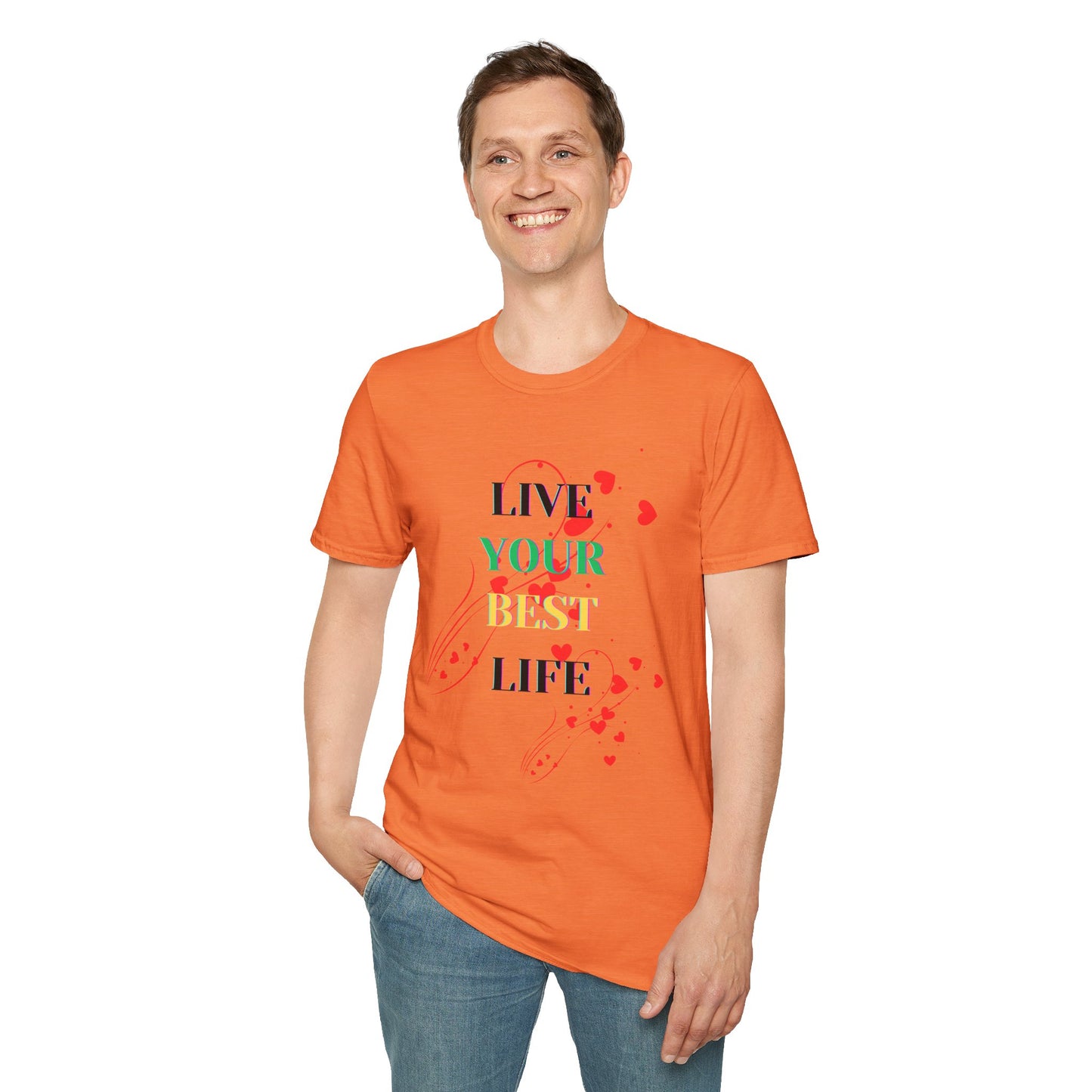 Inspirational T-Shirt - 'Live Your Best Life'
