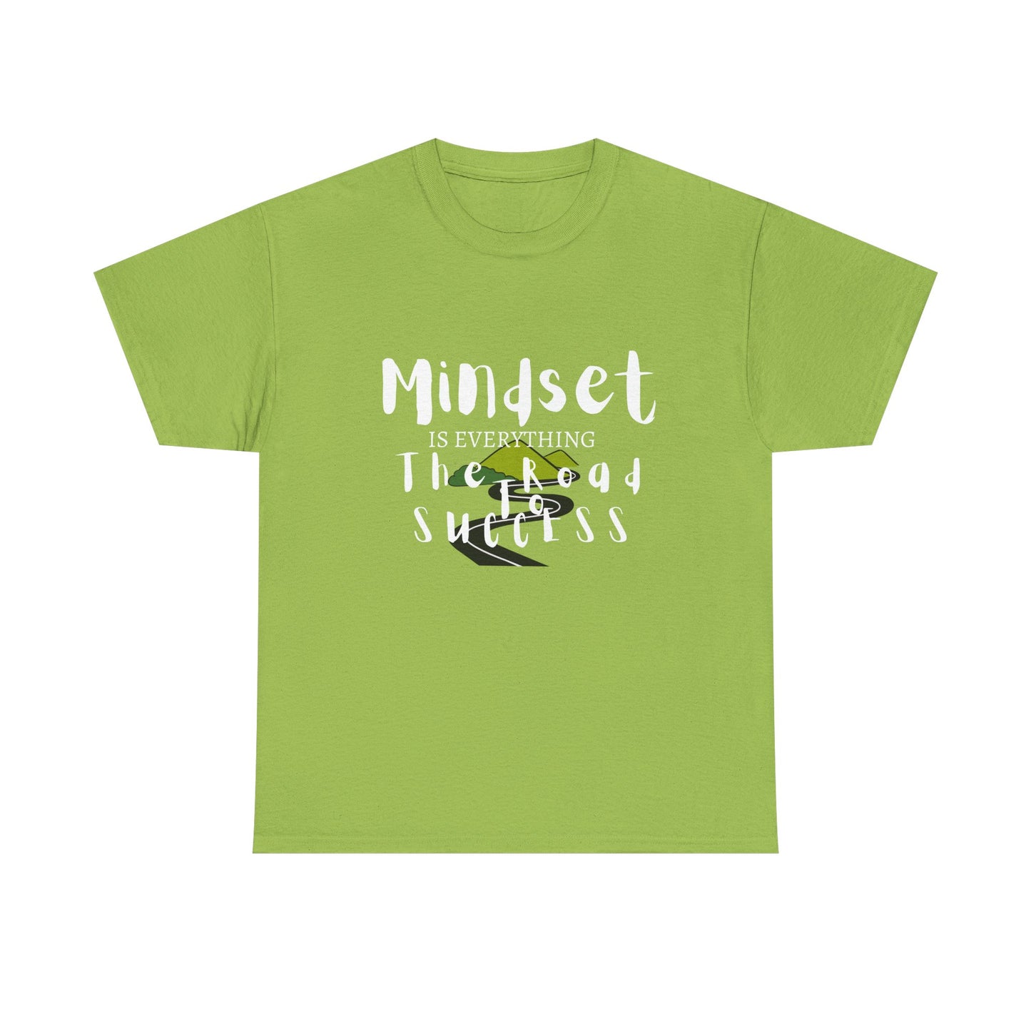 Mindset is Everything Unisex Heavy Cotton Tee - Inspirational Motivational T-Shirt
