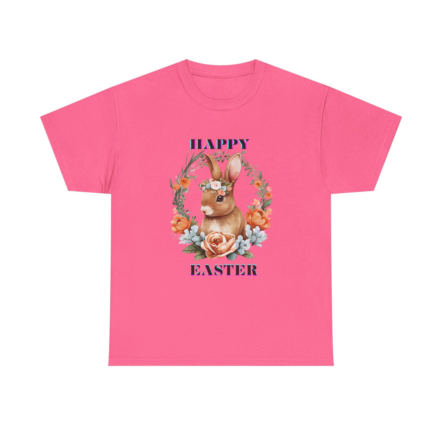 Easter Floral Bunny Unisex Tee