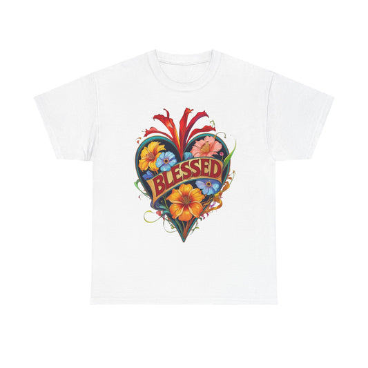 Blessed Heart Tee - Spiritual T-Shirt