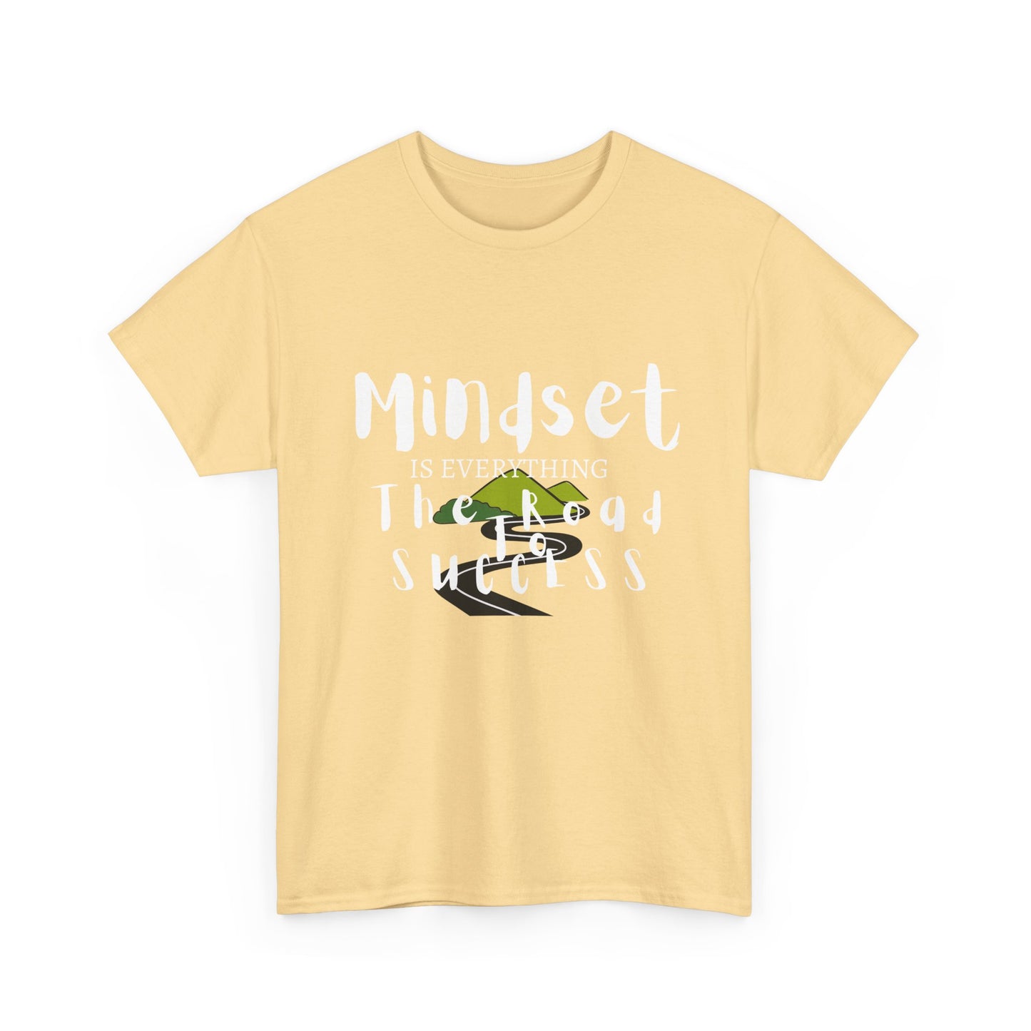 Mindset is Everything Unisex Heavy Cotton Tee - Inspirational Motivational T-Shirt