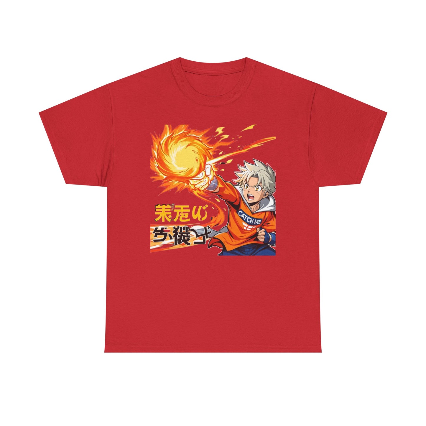 Anime-Inspired Tee - 'Power Burst' Unisex