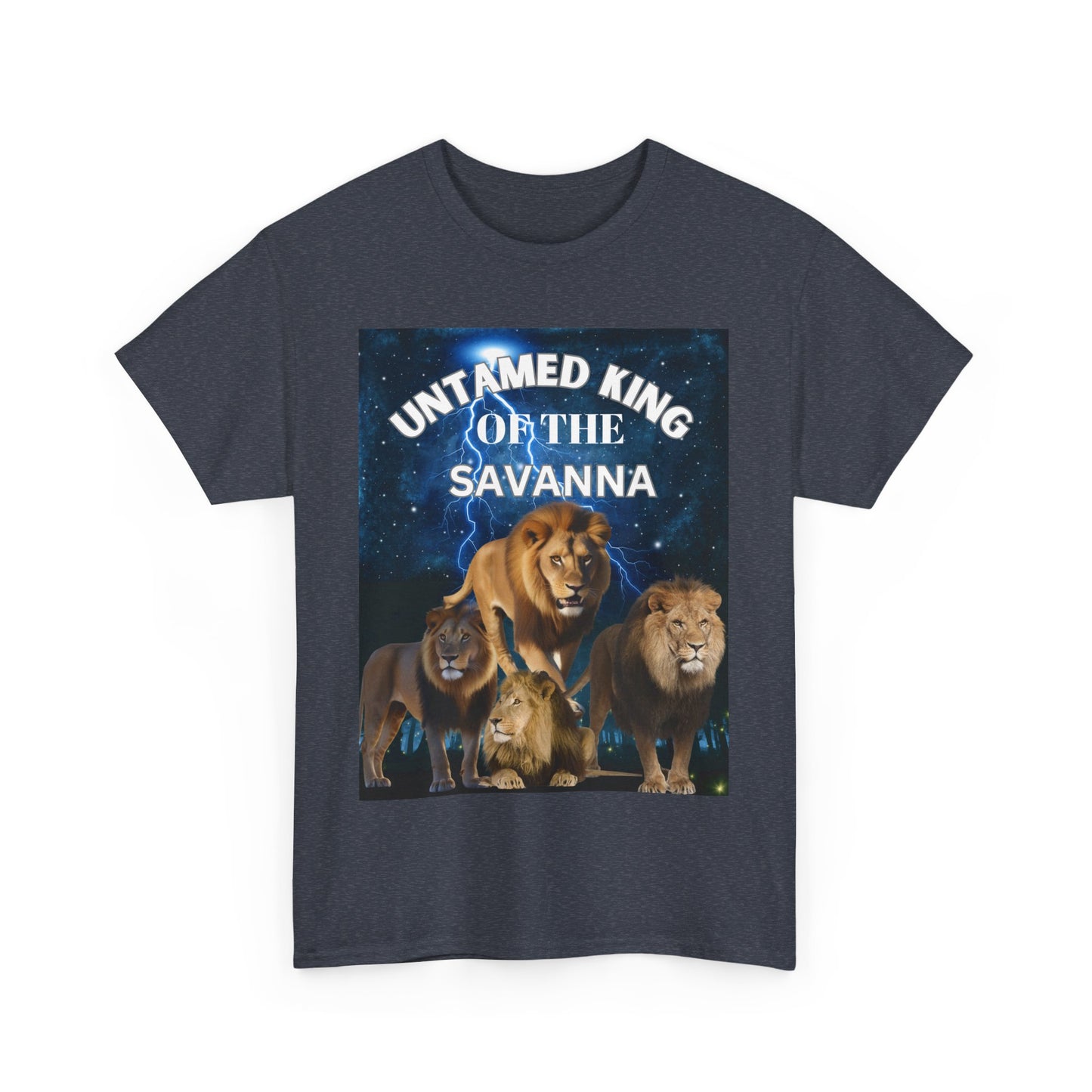 Untamed King of the Savanna Graphic Tee
