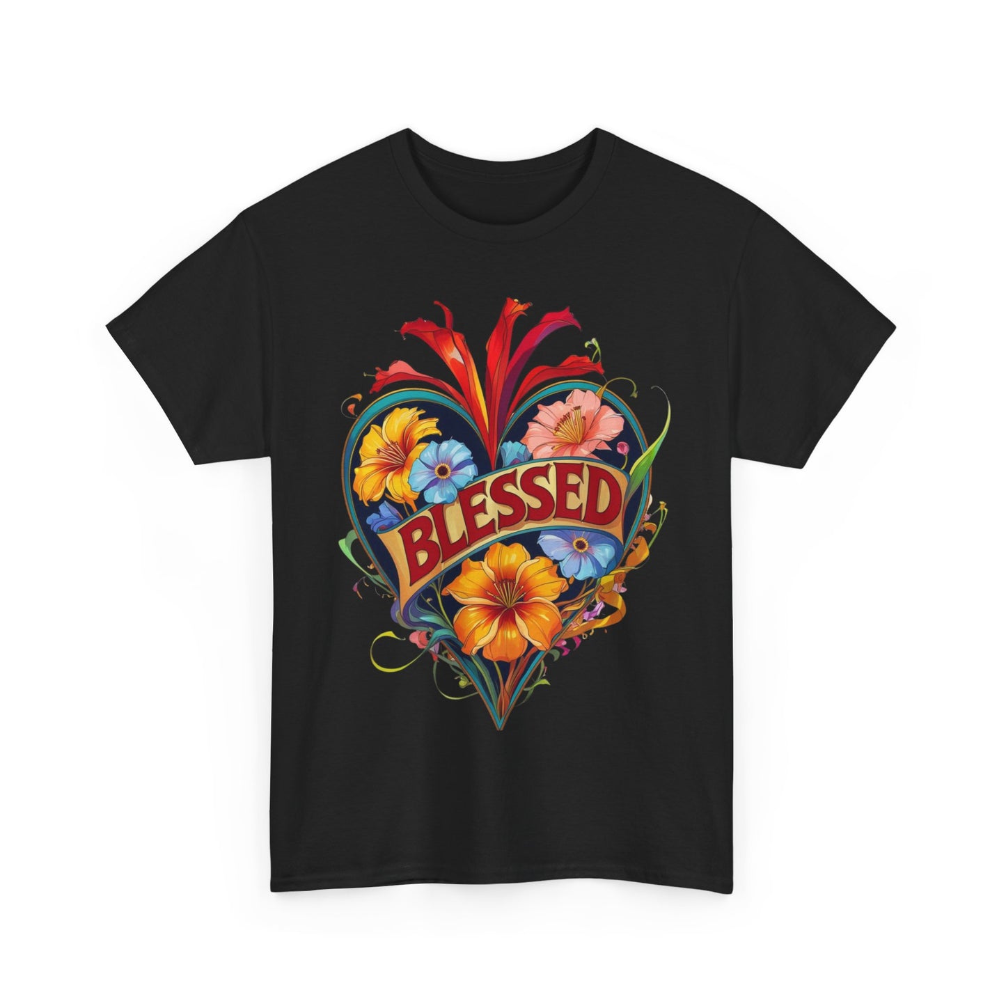 Blessed Heart Tee - Spiritual T-Shirt
