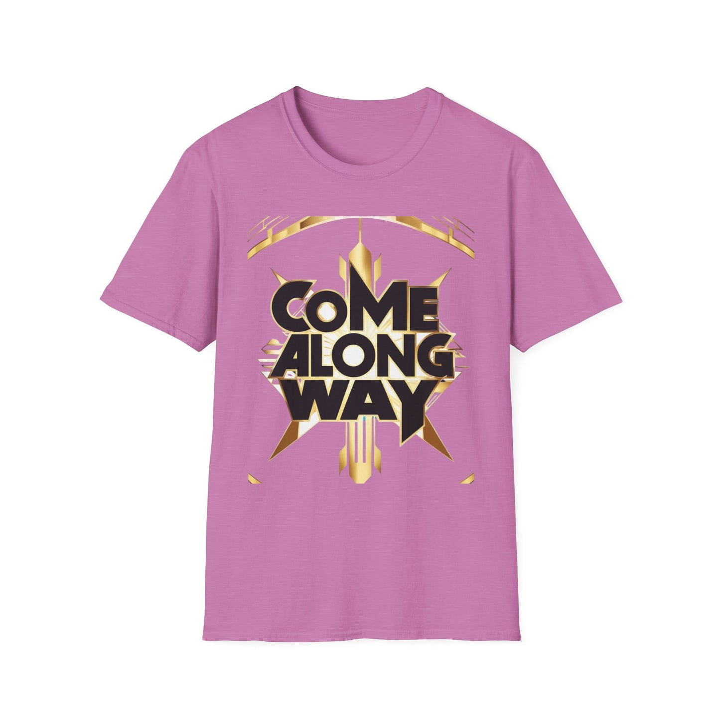 Stylish Graphic Tee - &quot;Come Along Way&quot; Design for Casual Wear